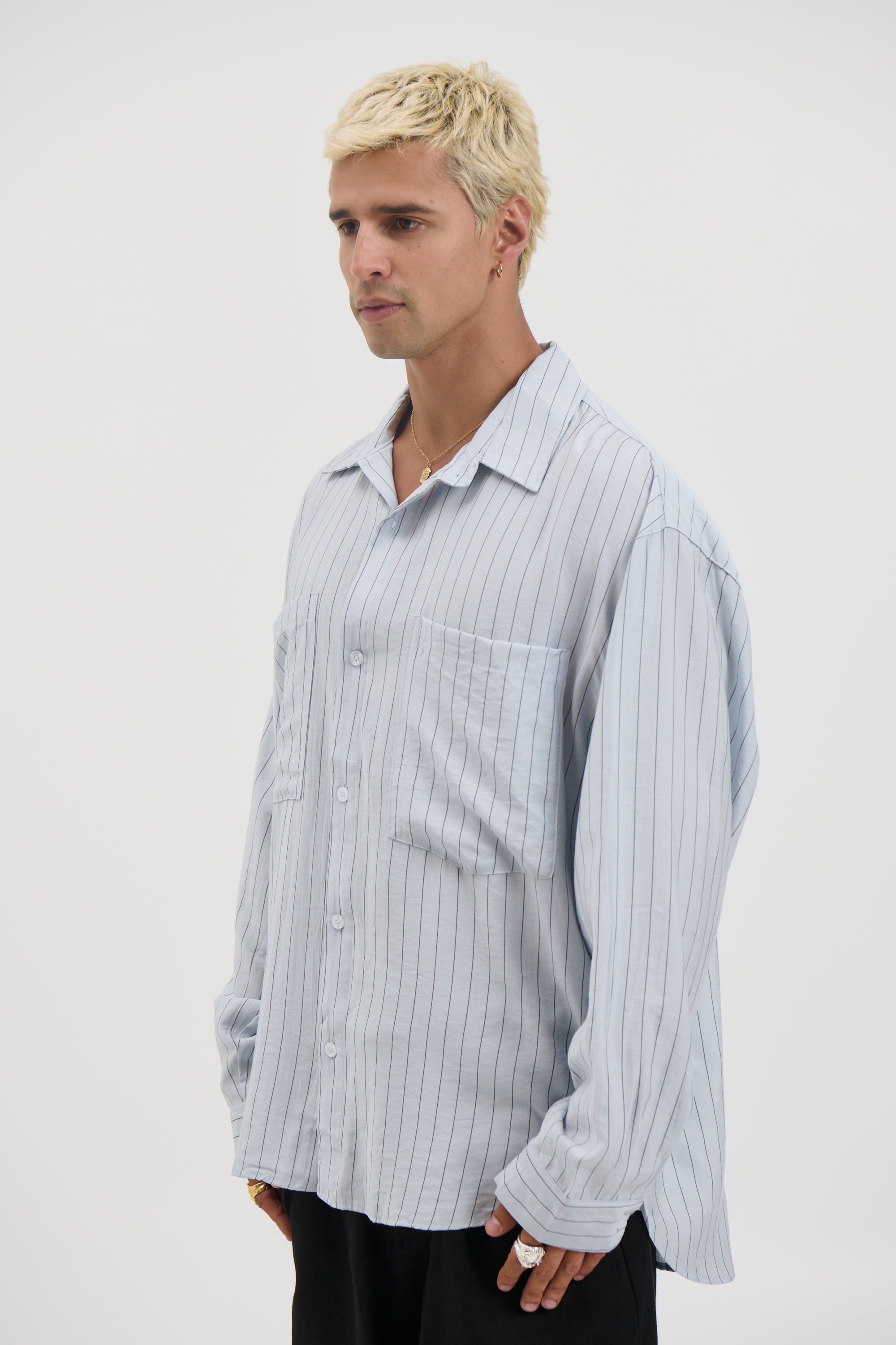 Will Relaxed Shirt Blue