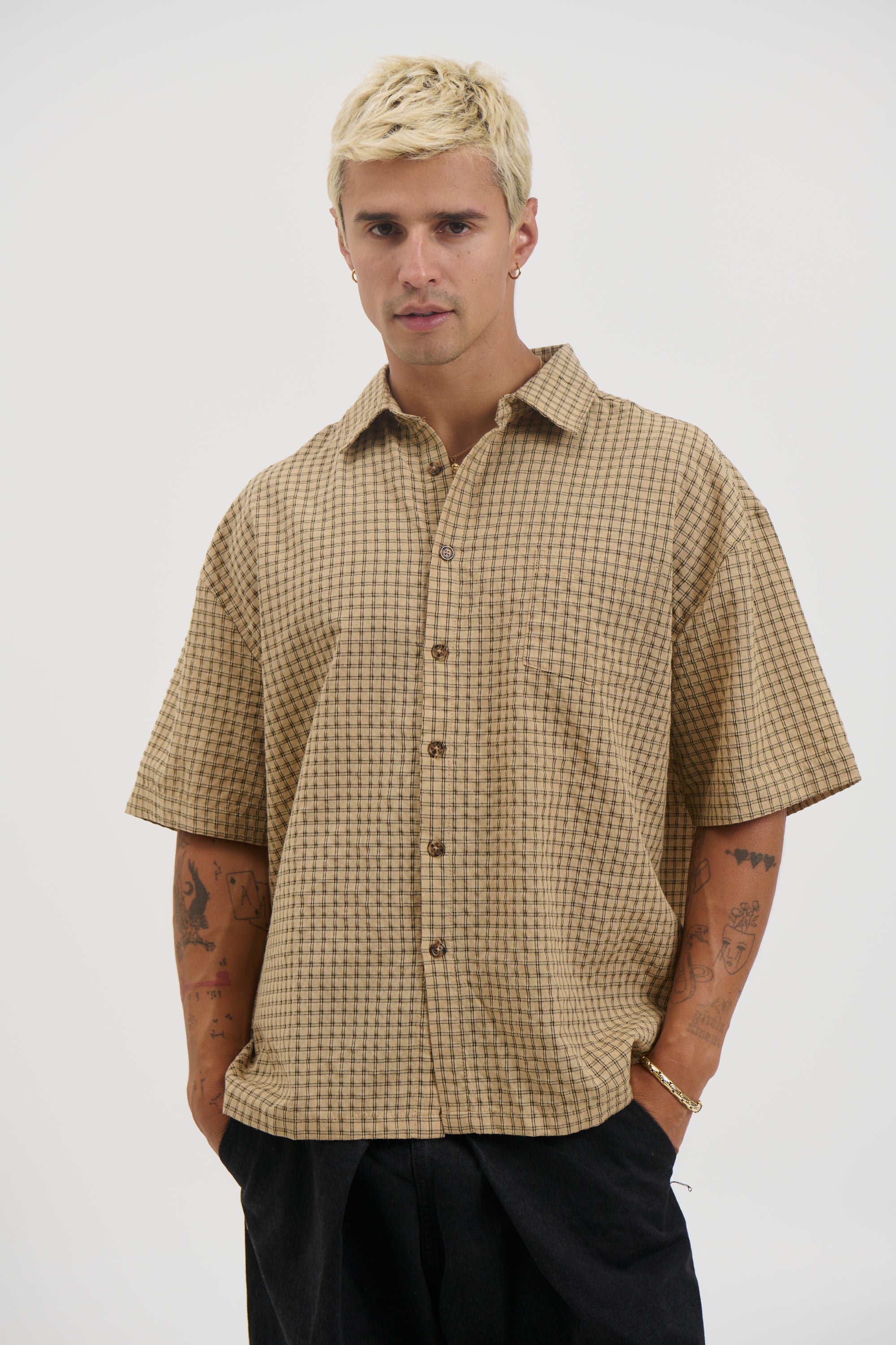 Nathaniel Drop Shirt Check