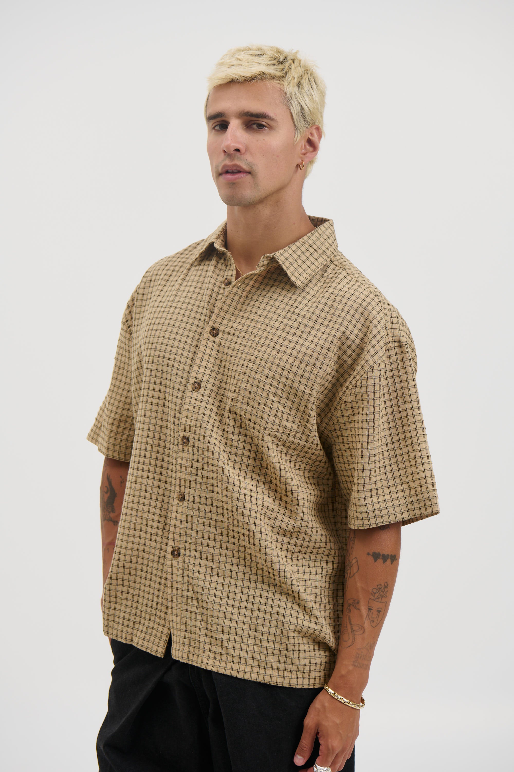 Nathaniel Drop Shirt Check