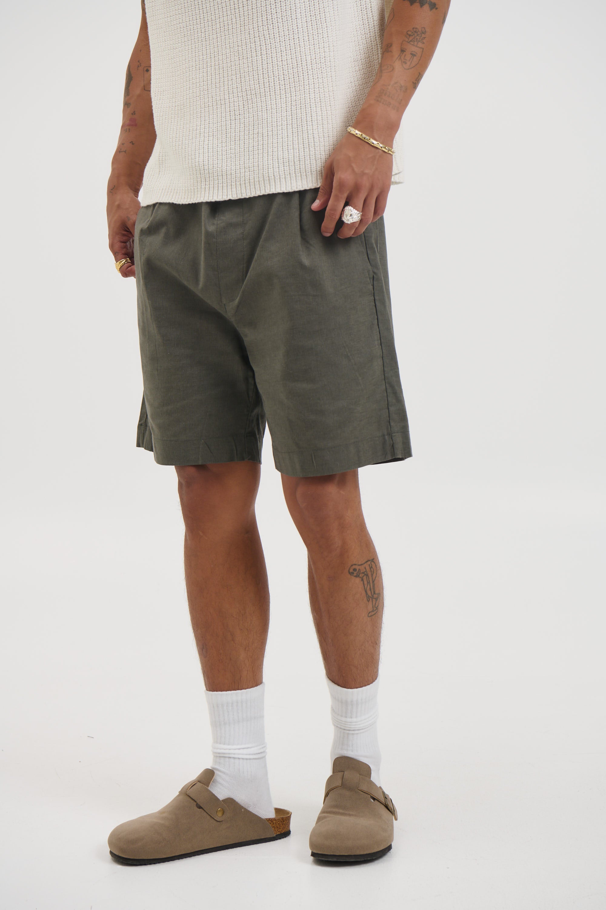 Nathan Soft Walk Short Khaki