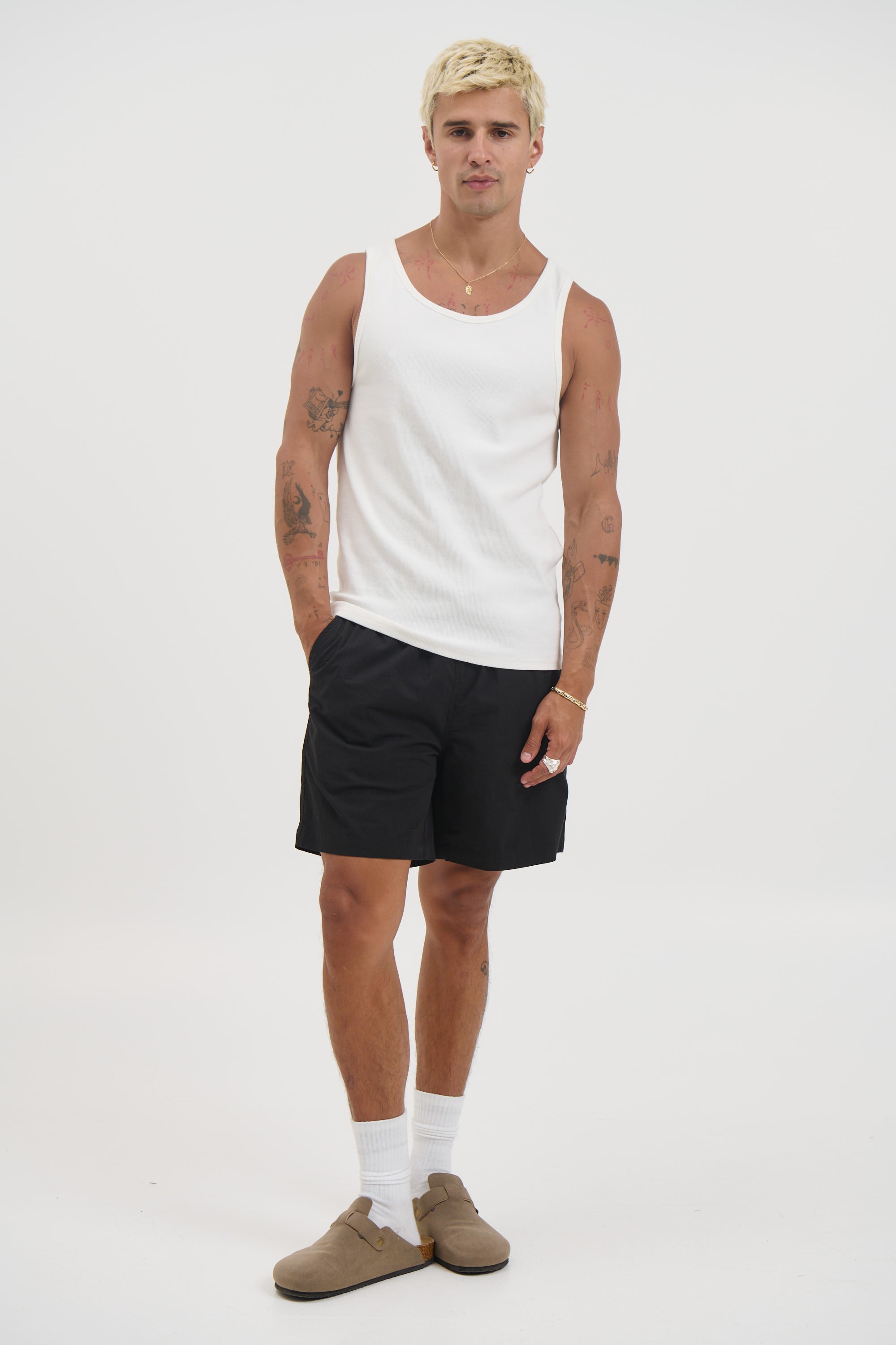 Jacob Casual Everyday Short Black