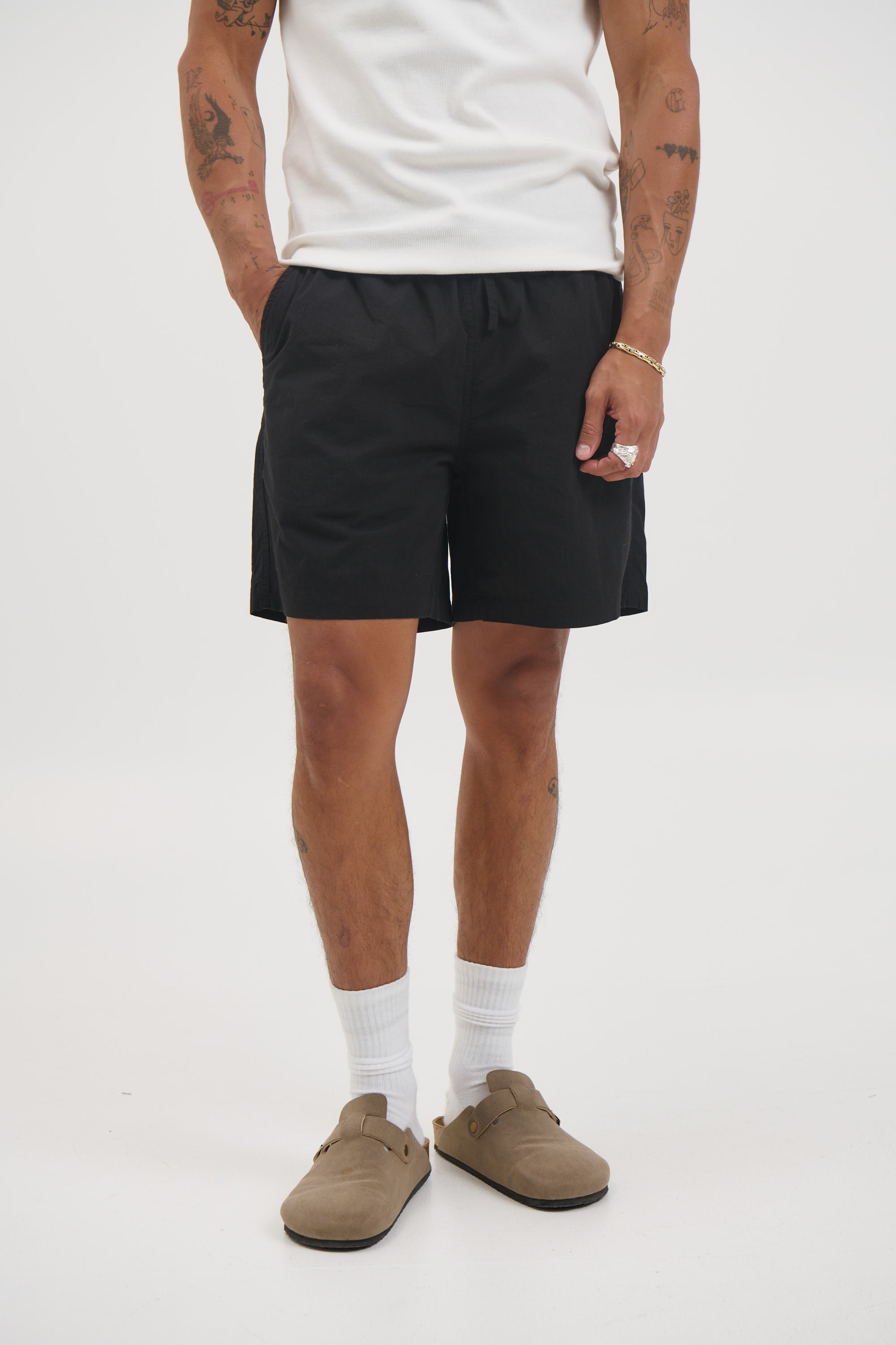 Jacob Casual Everyday Short Black