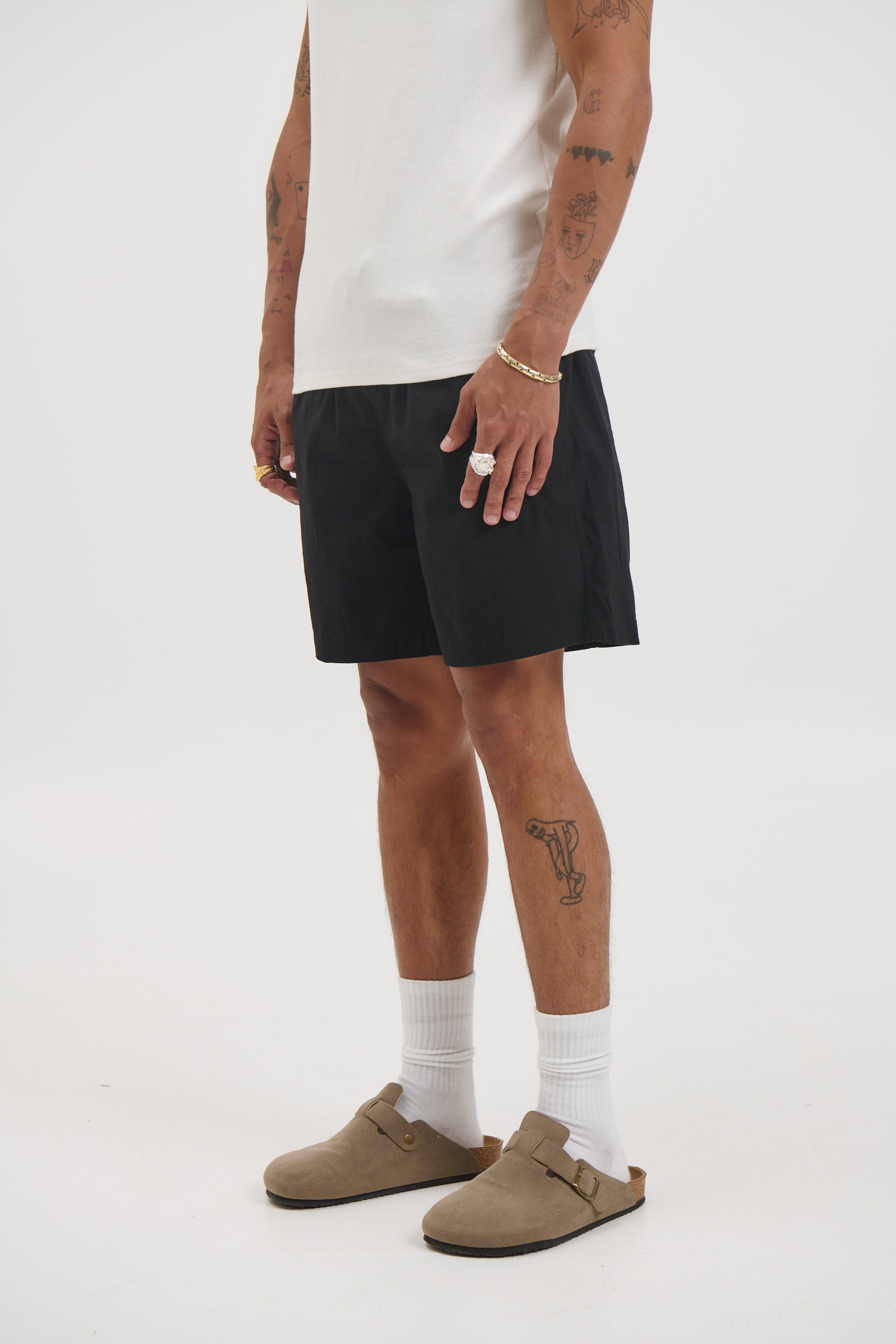 Jacob Casual Everyday Short Black