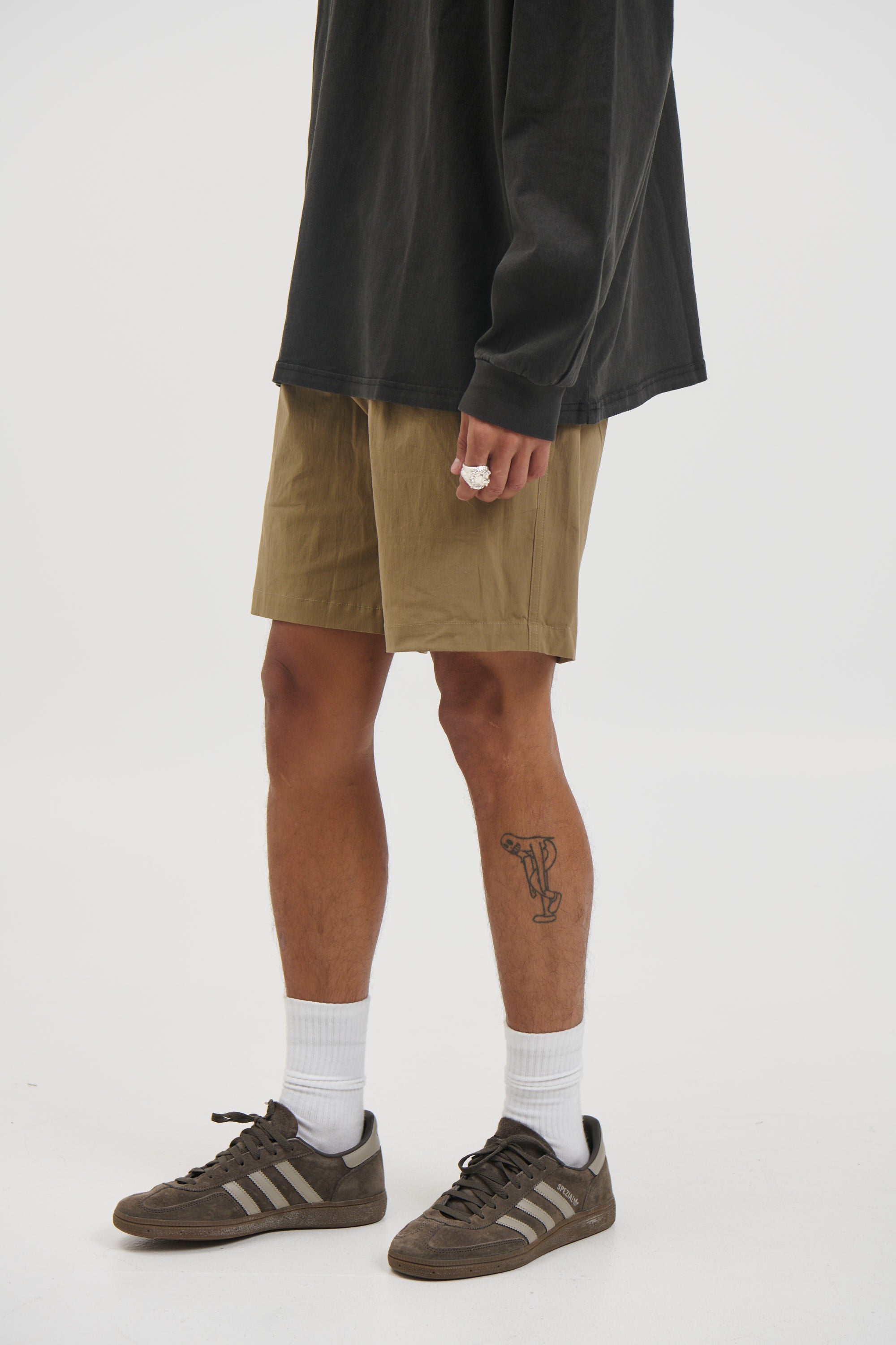 Jacob Casual Everyday Short Army