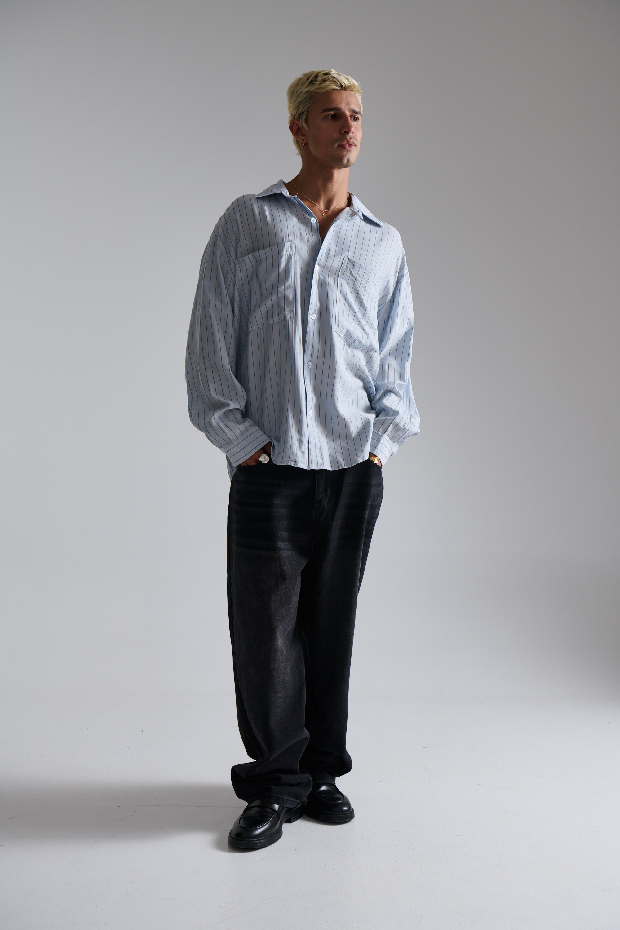 Will Relaxed Shirt Blue