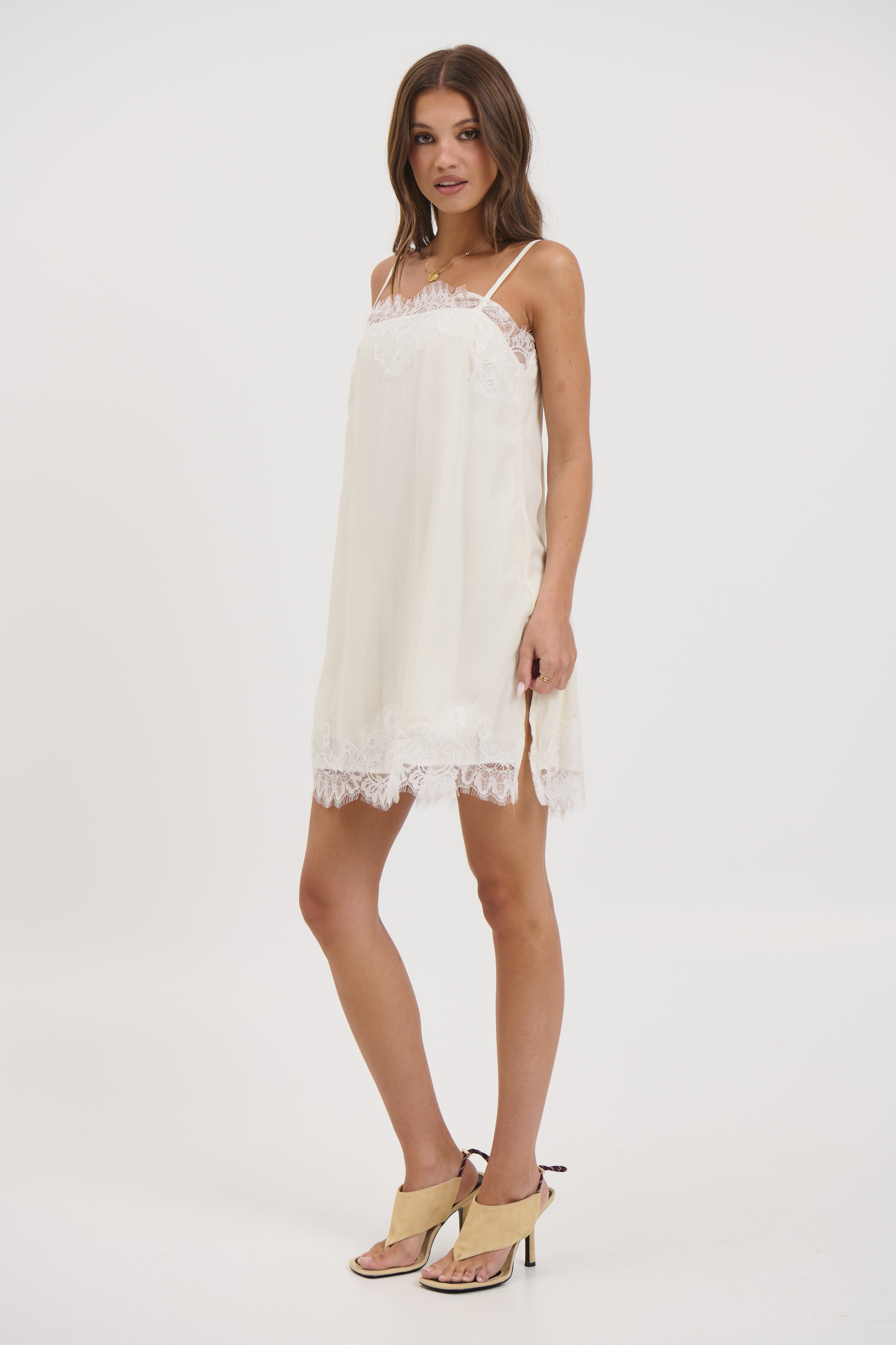 Julietta Mini Dress Ivory