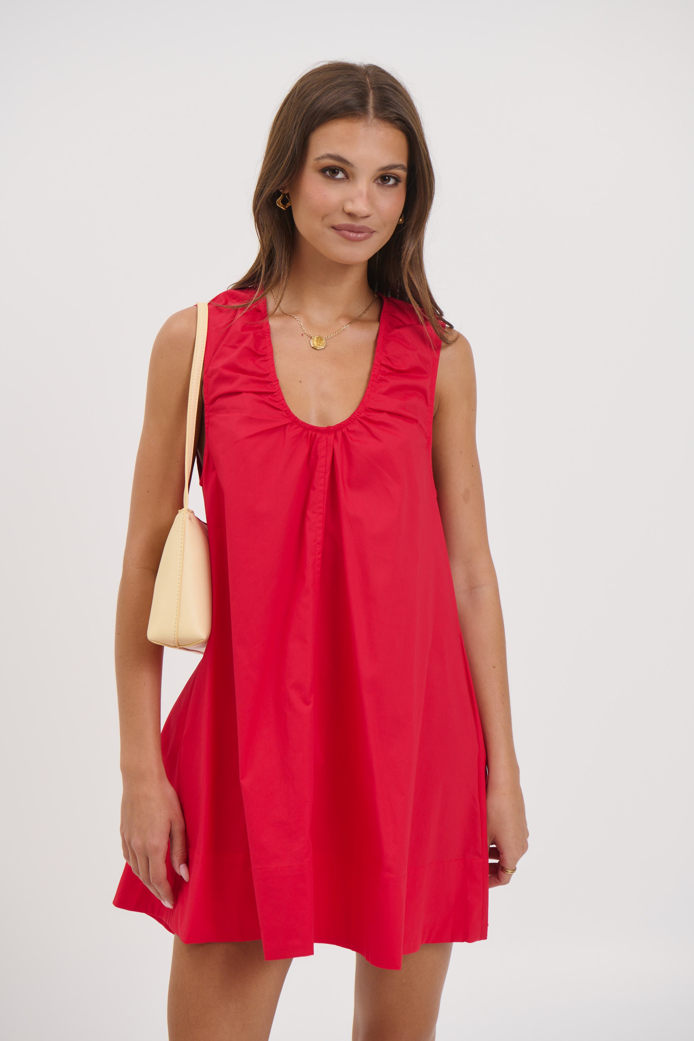 Sydney Mini Dress Cherry