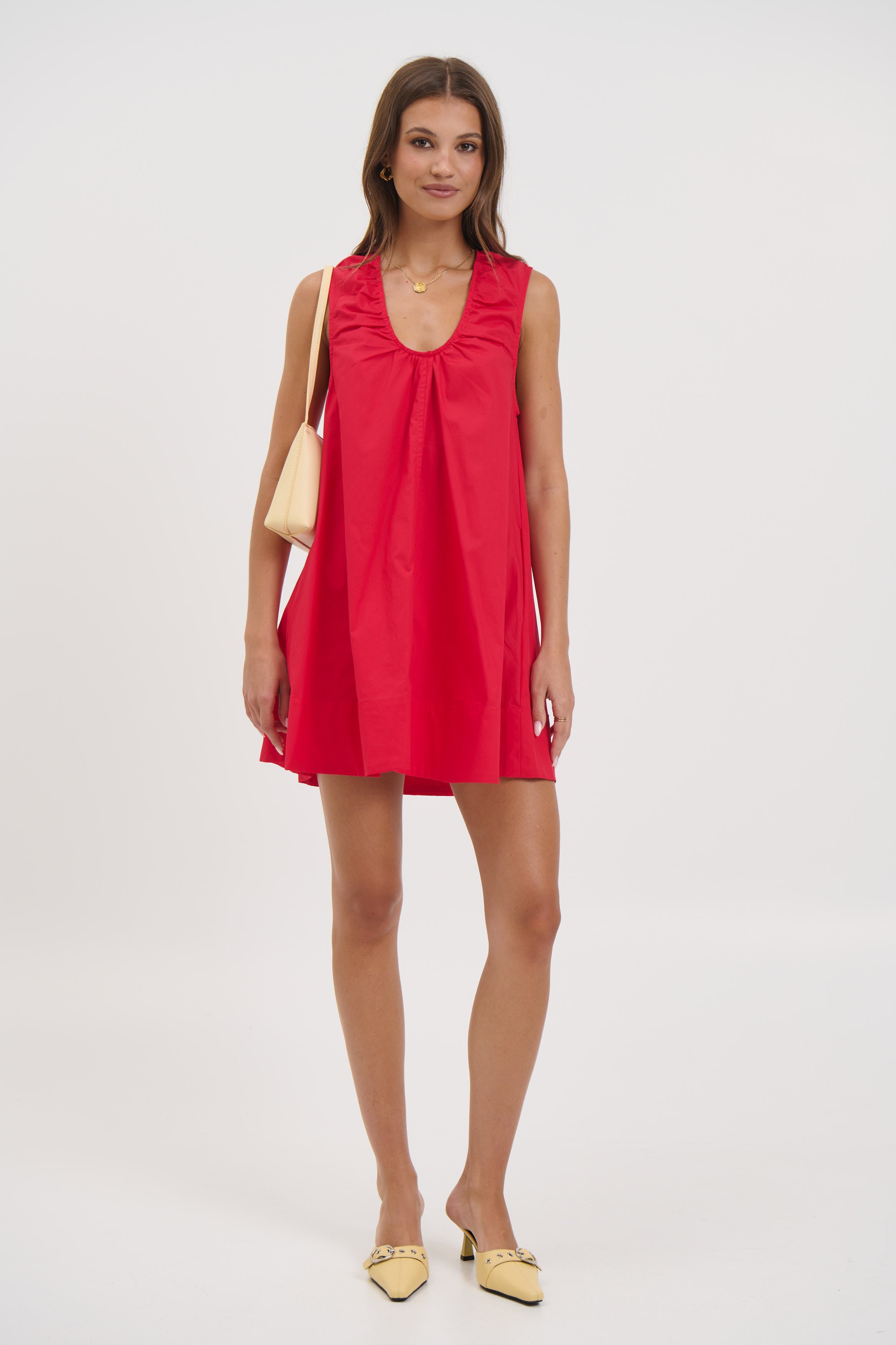 Sydney Mini Dress Cherry