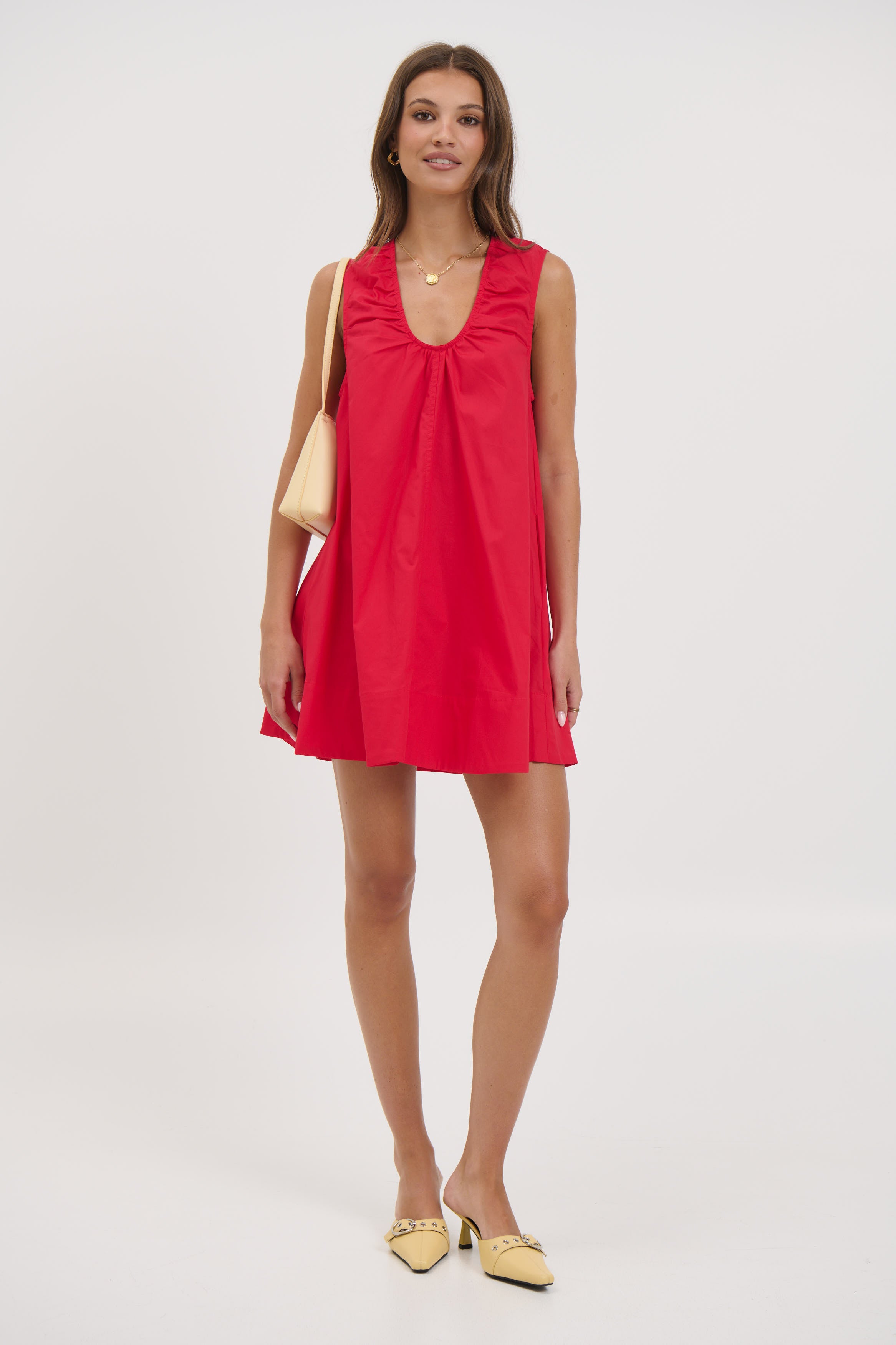 Sydney Mini Dress Cherry