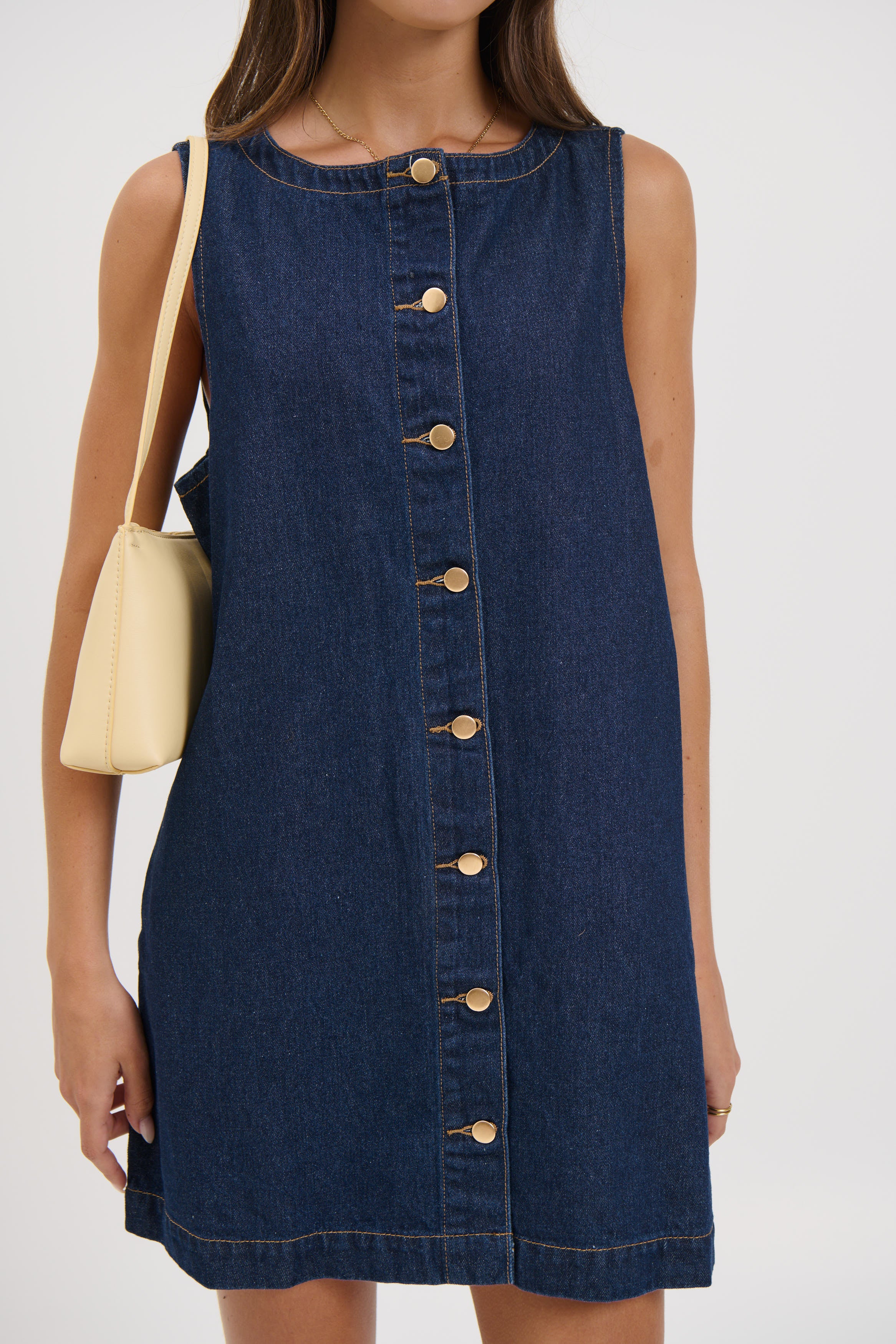 Jaymes Denim Dress Indigo