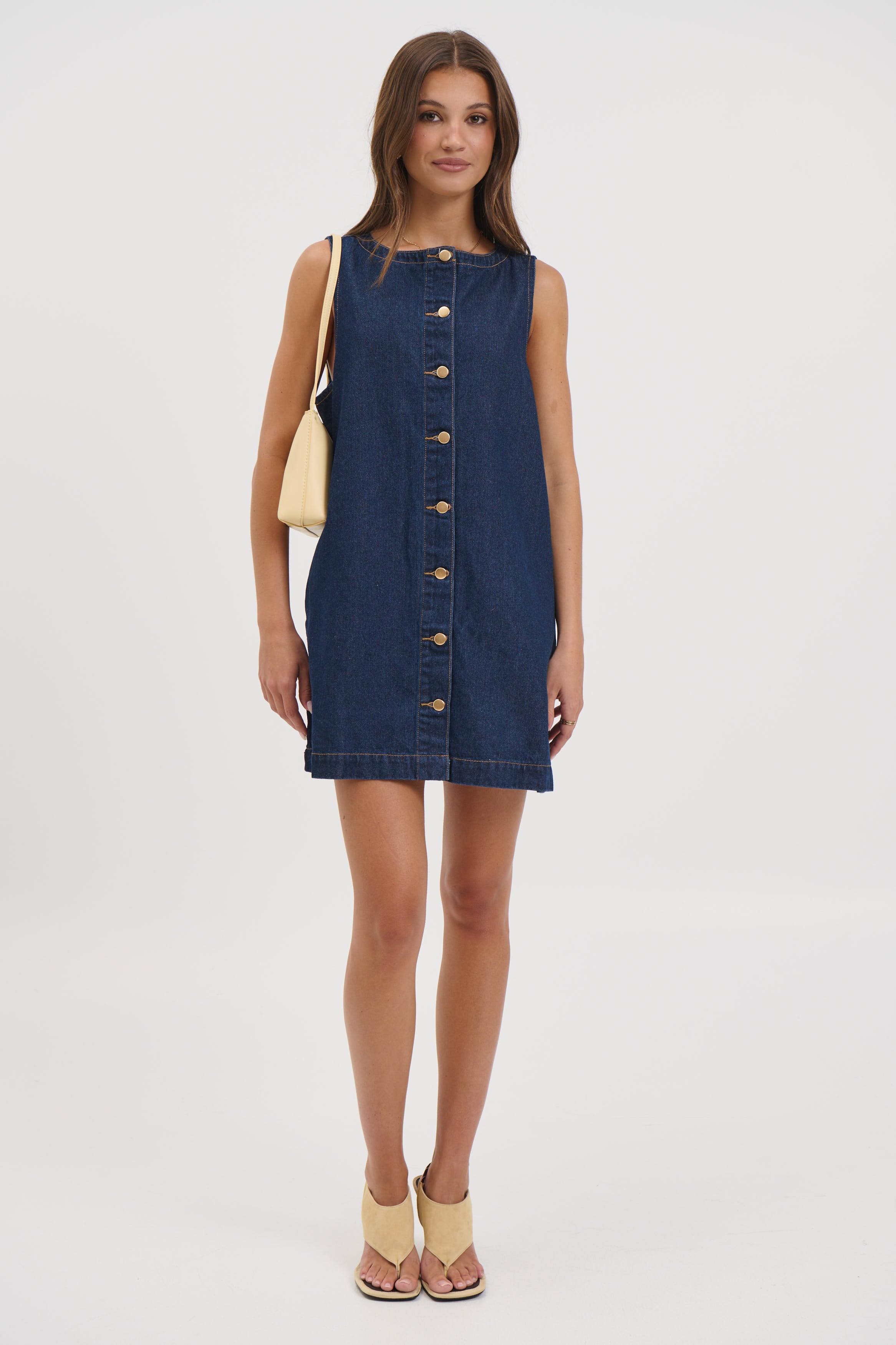 Jaymes Denim Dress Indigo