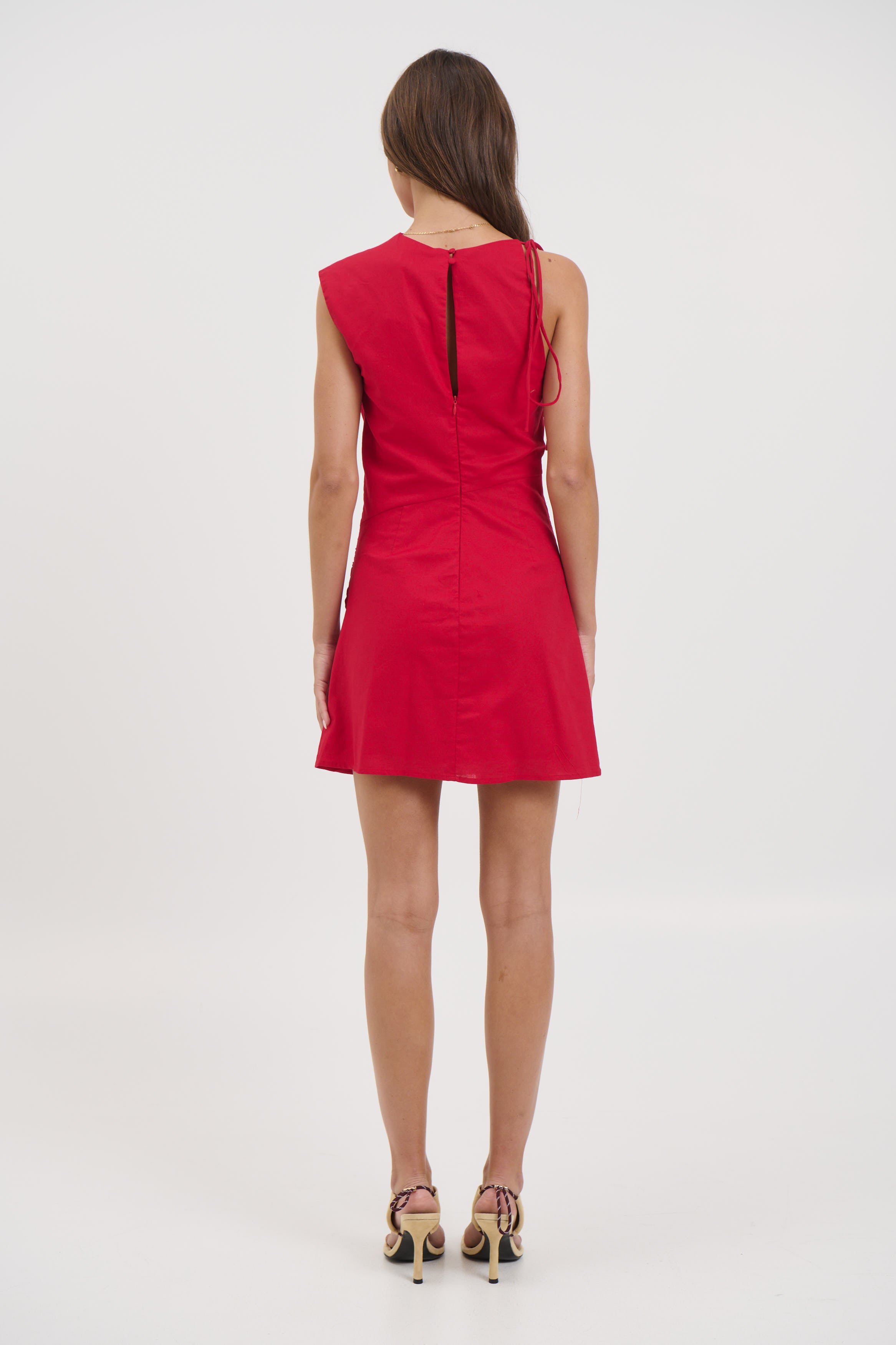 Erin Mini Dress Red