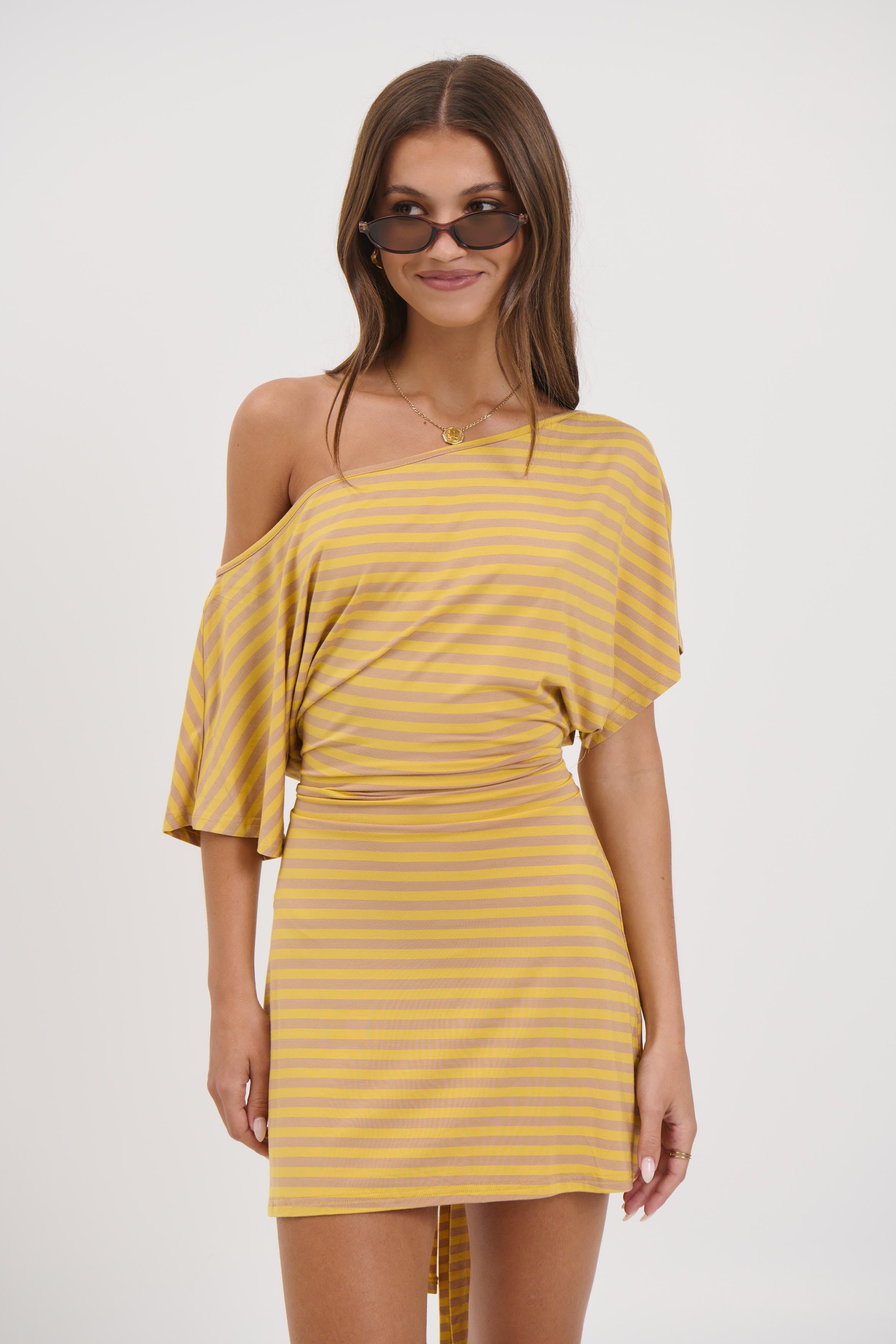 Lana Mini Dress Mustard