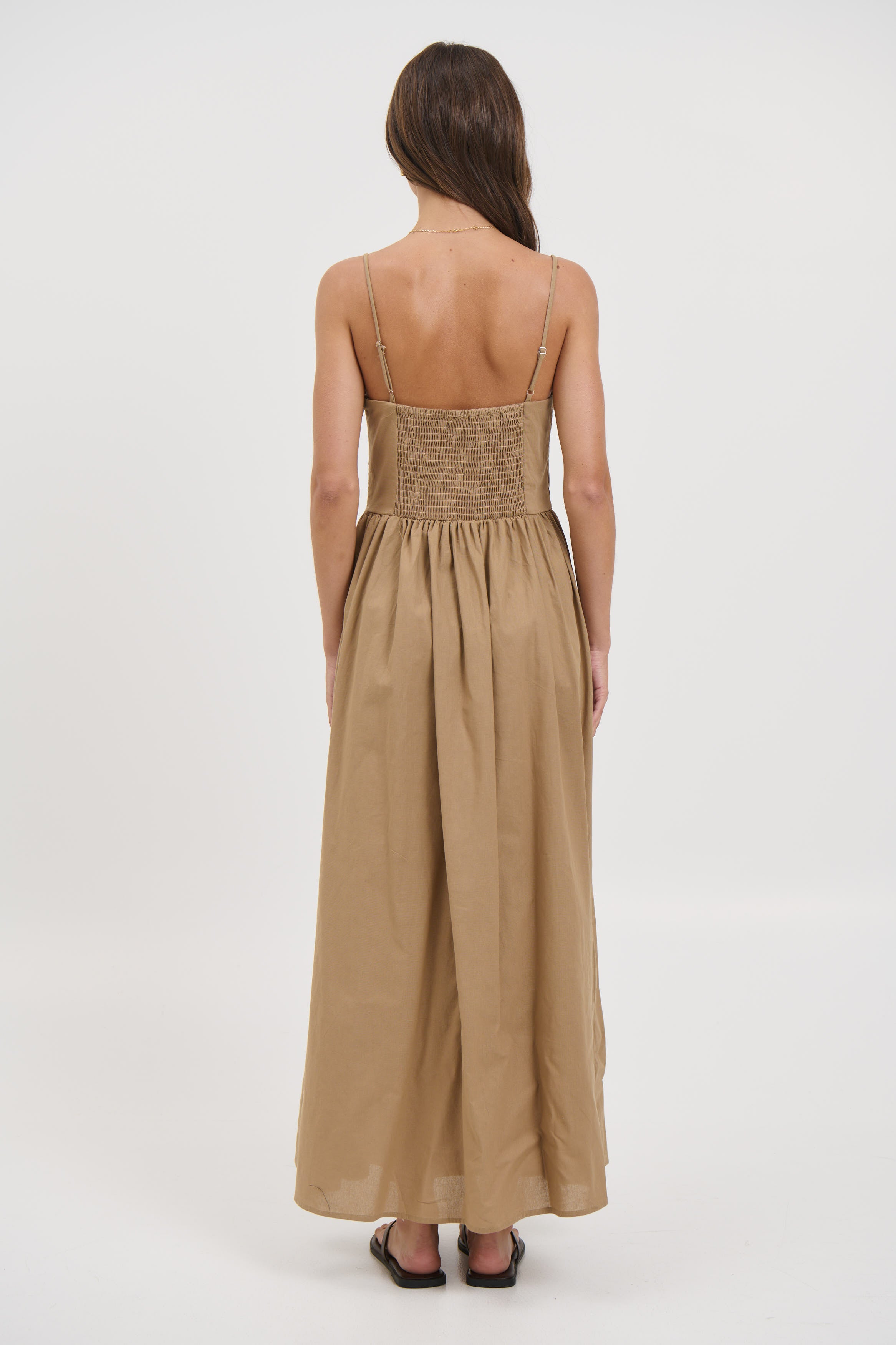 Abbie Maxi Dress Latte