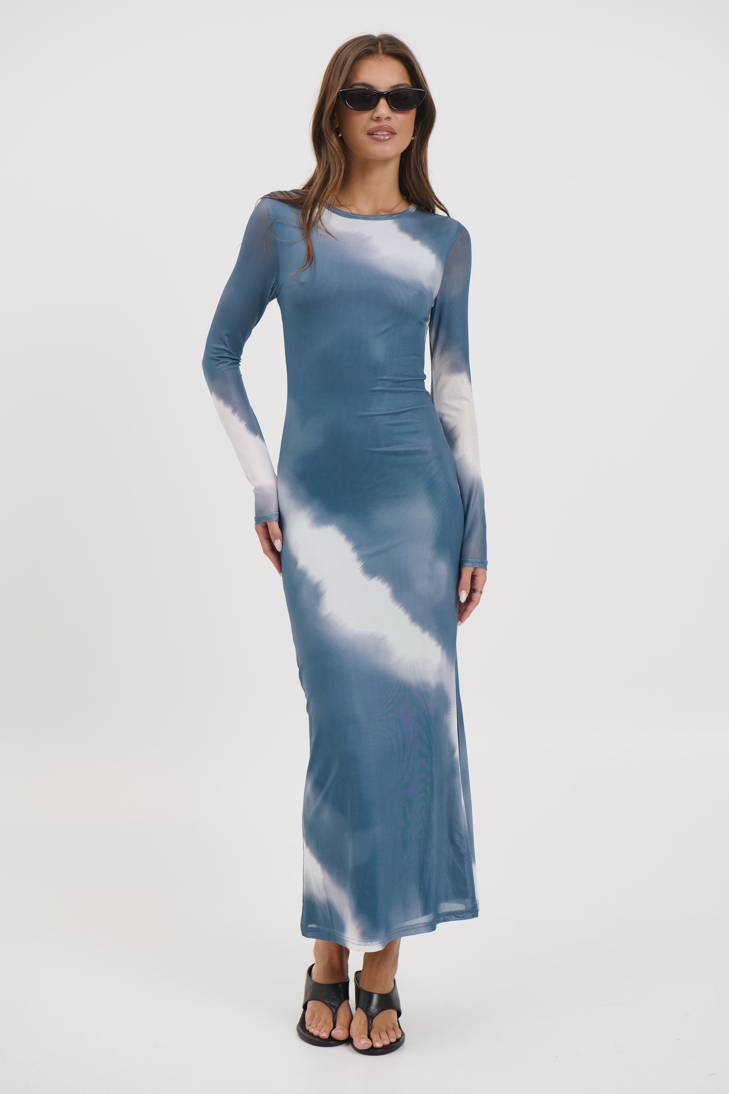 Amaya Midi Dress Storm