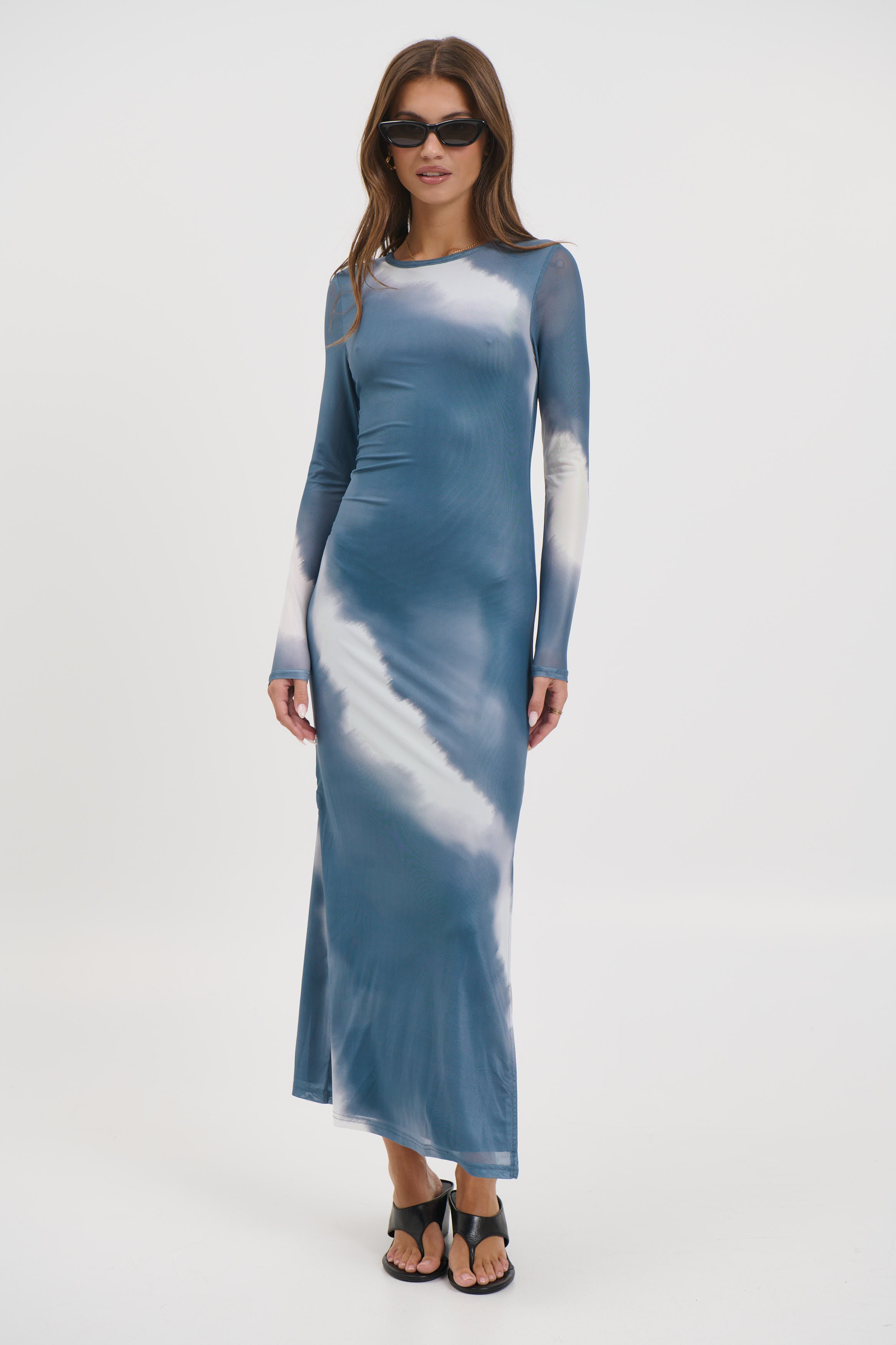 Amaya Midi Dress Storm