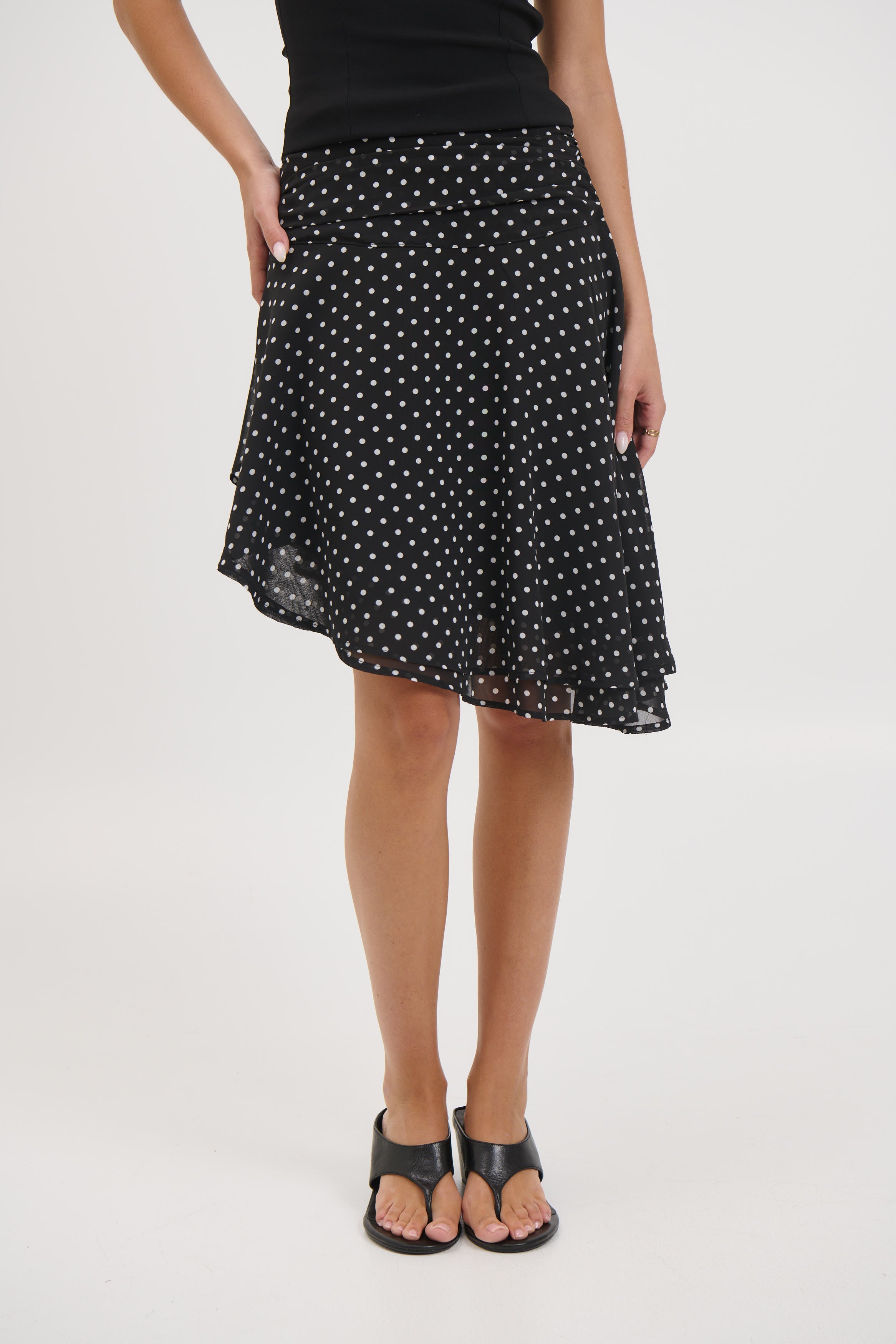 Paloma Midi Skirt Black
