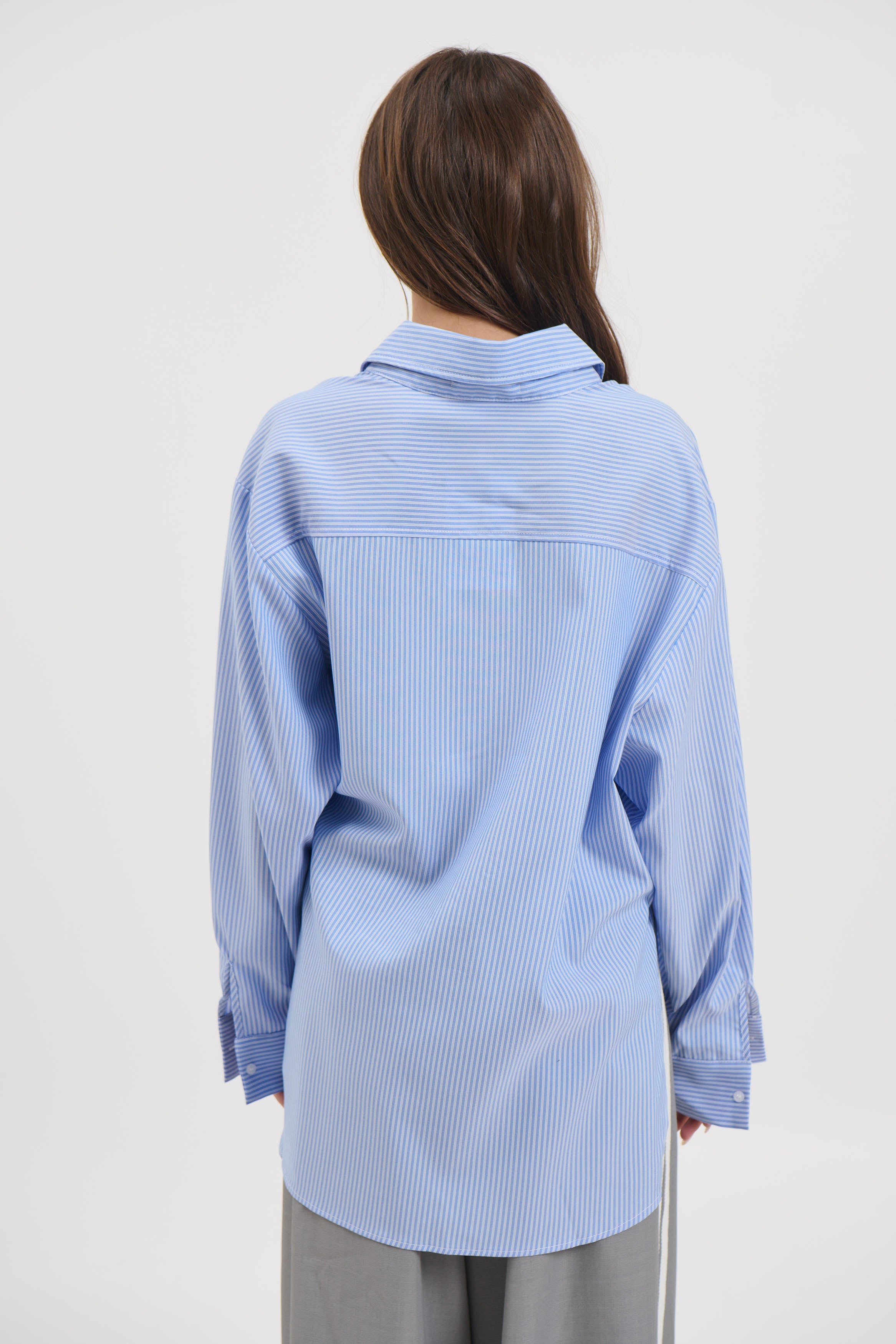 Summer Stripe Shirt Blue