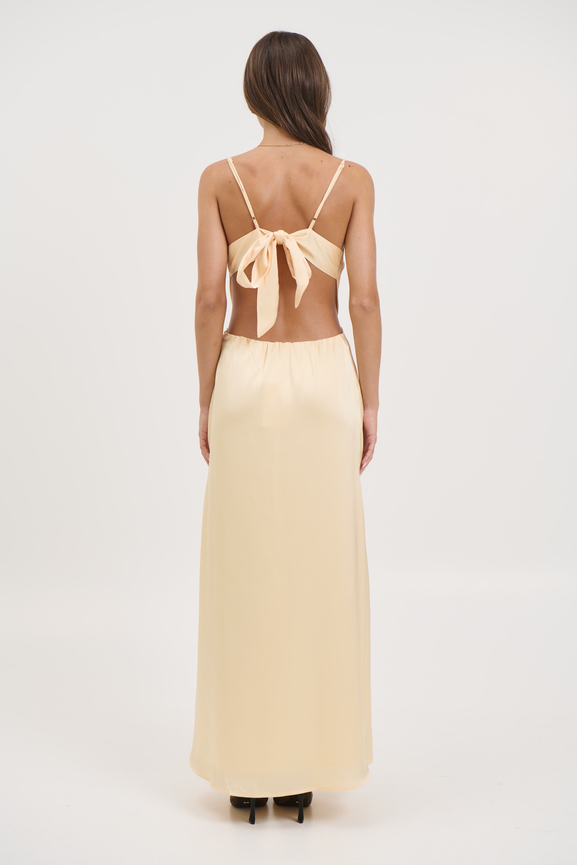 Gloria Maxi Dress Lemon