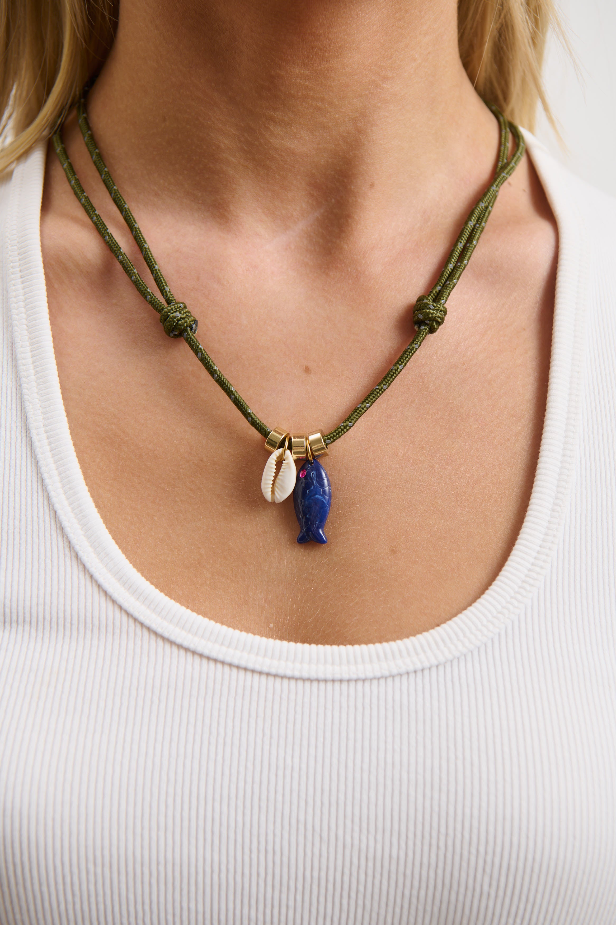 Bay Necklace Blue