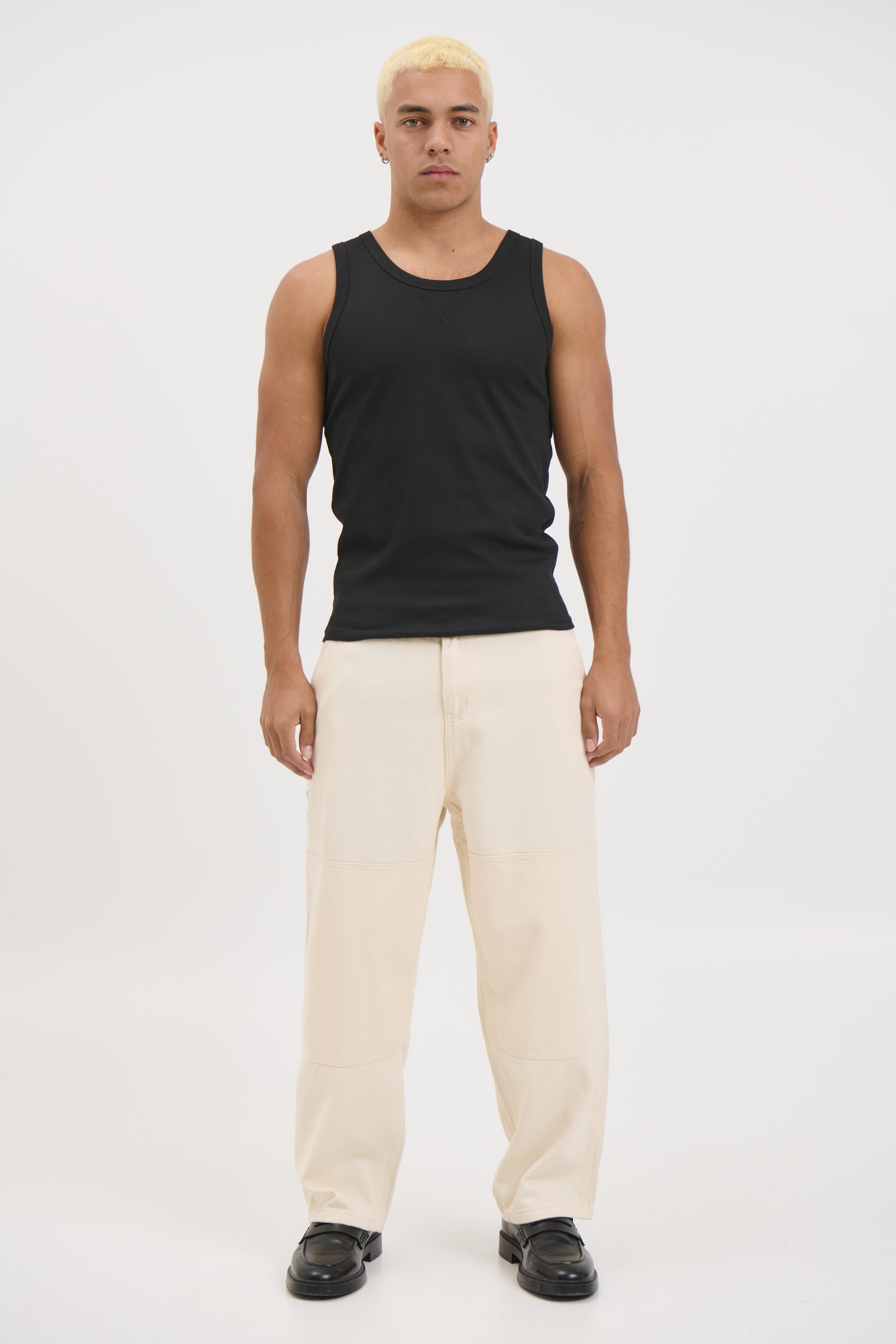 Cotton Drill Pant Beige
