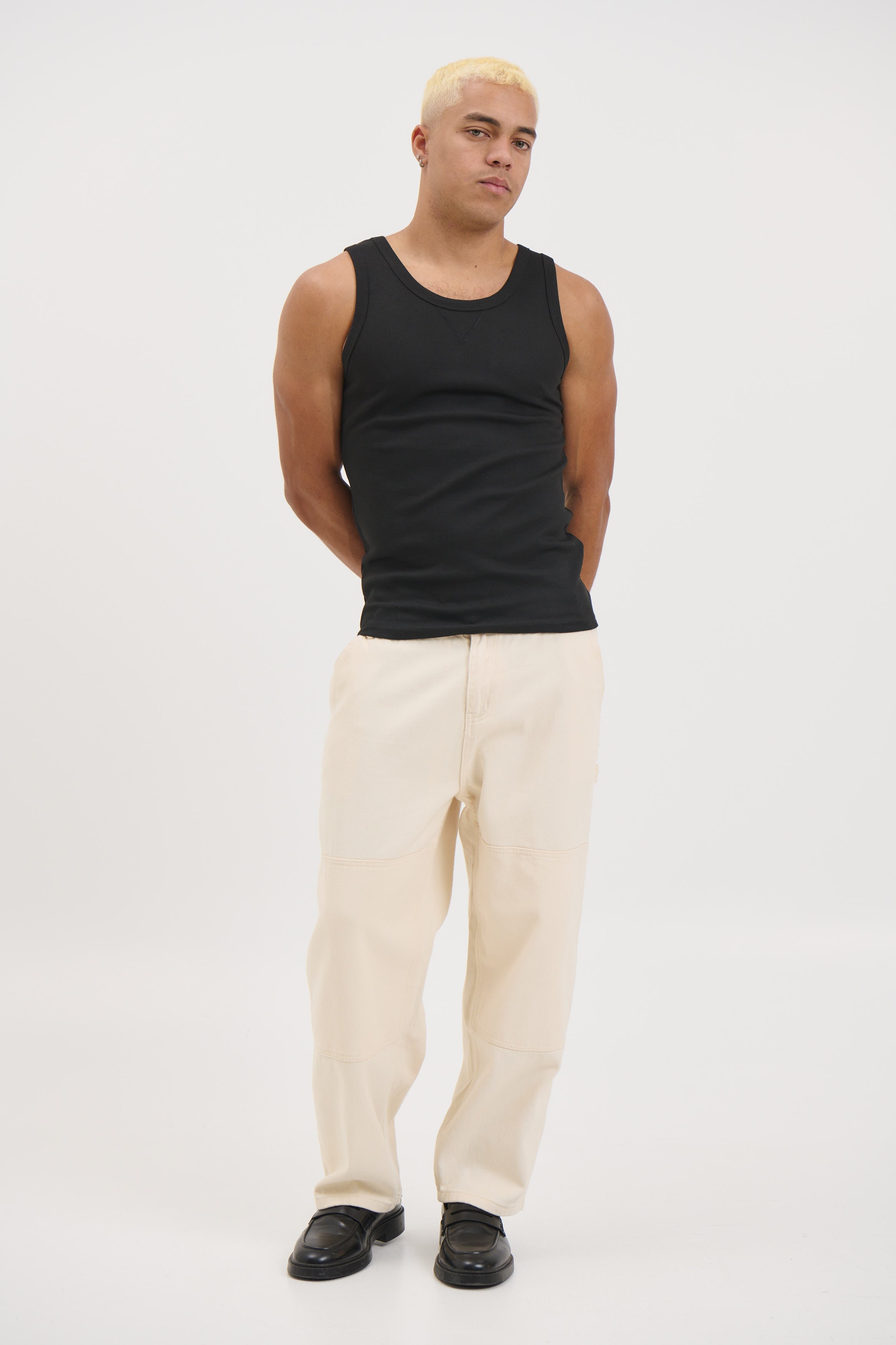 Cotton Drill Pant Beige