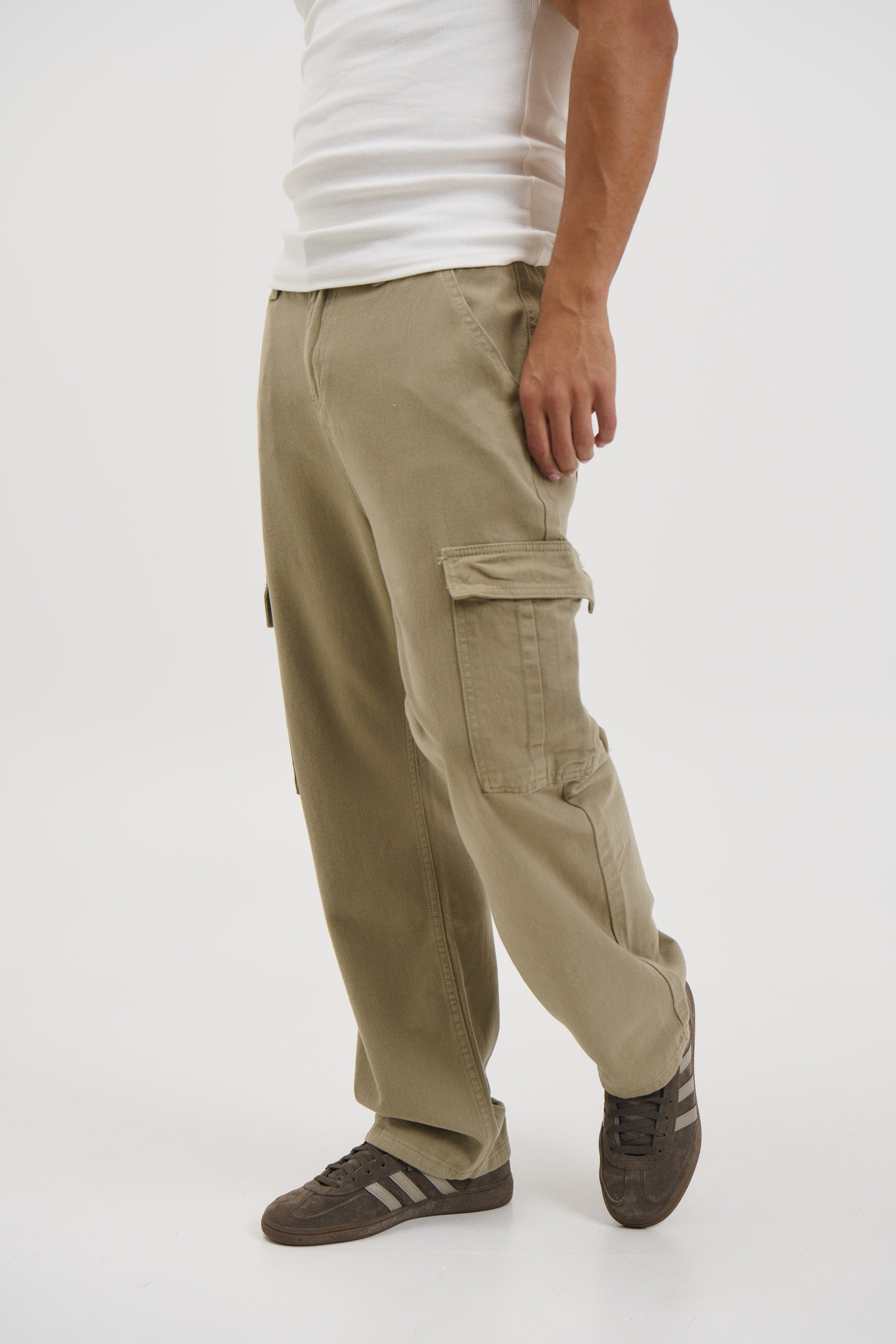Ryder Baggy Pants Khaki