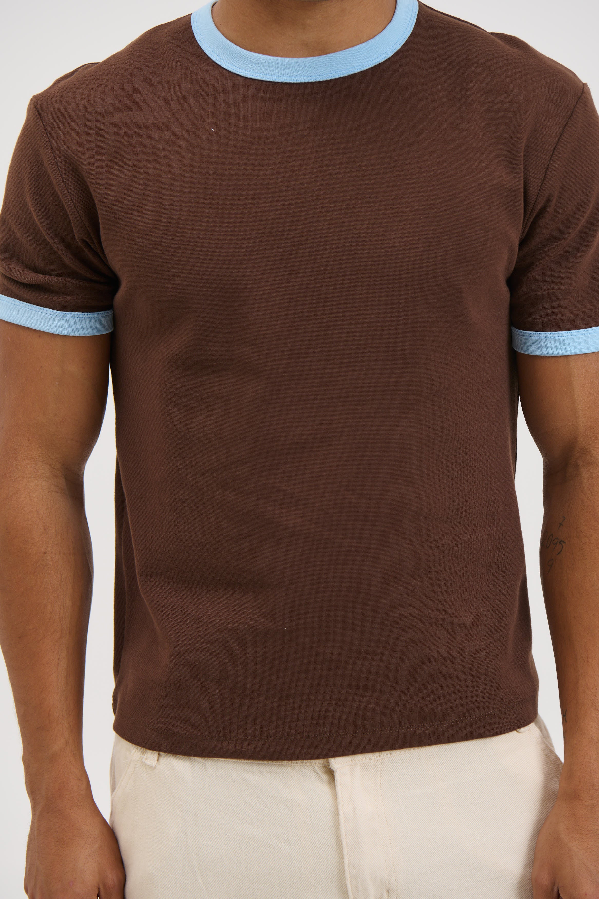 Charlie Ringer Tee Choc