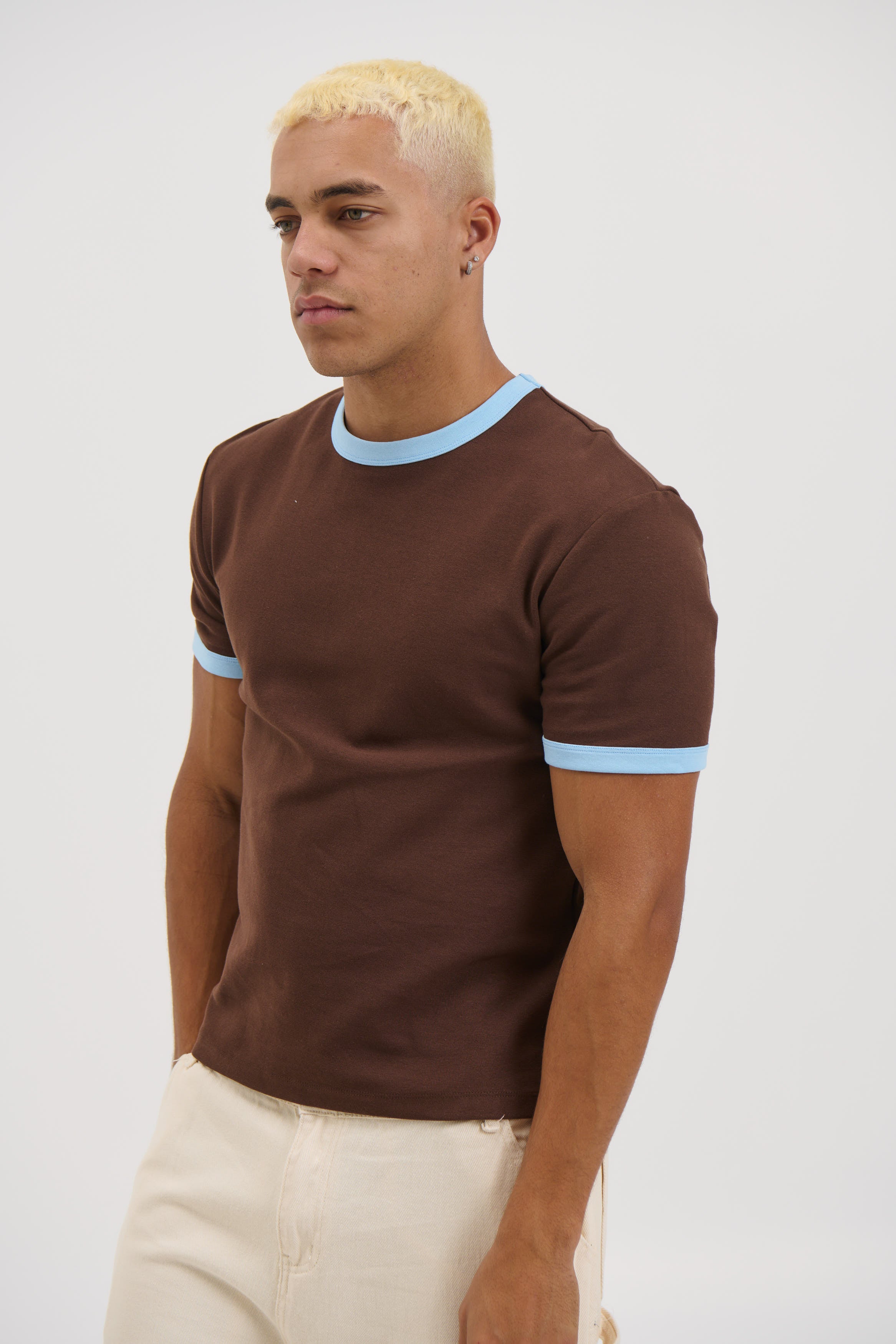 Charlie Ringer Tee Choc