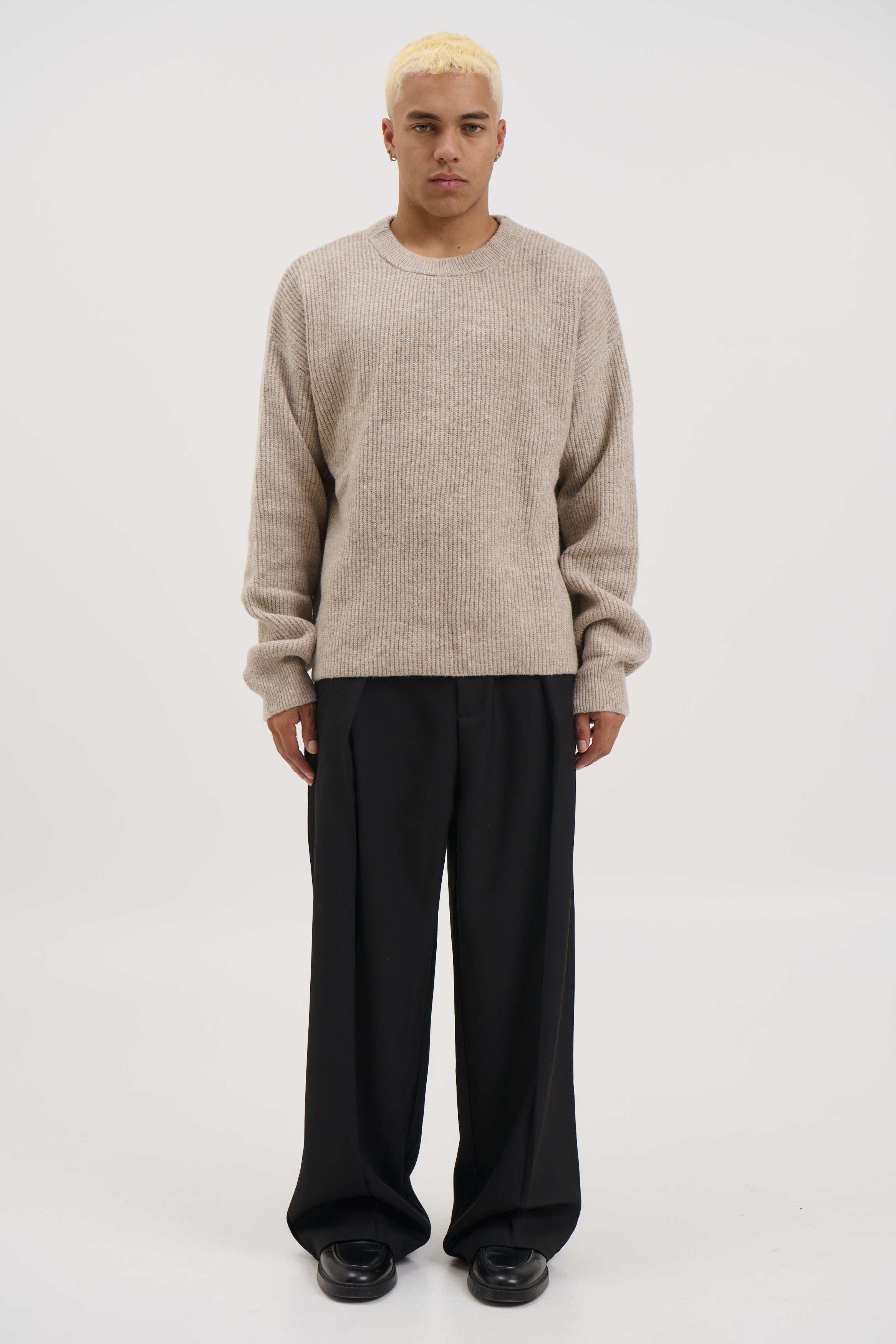 Slouch Knit Light Tan