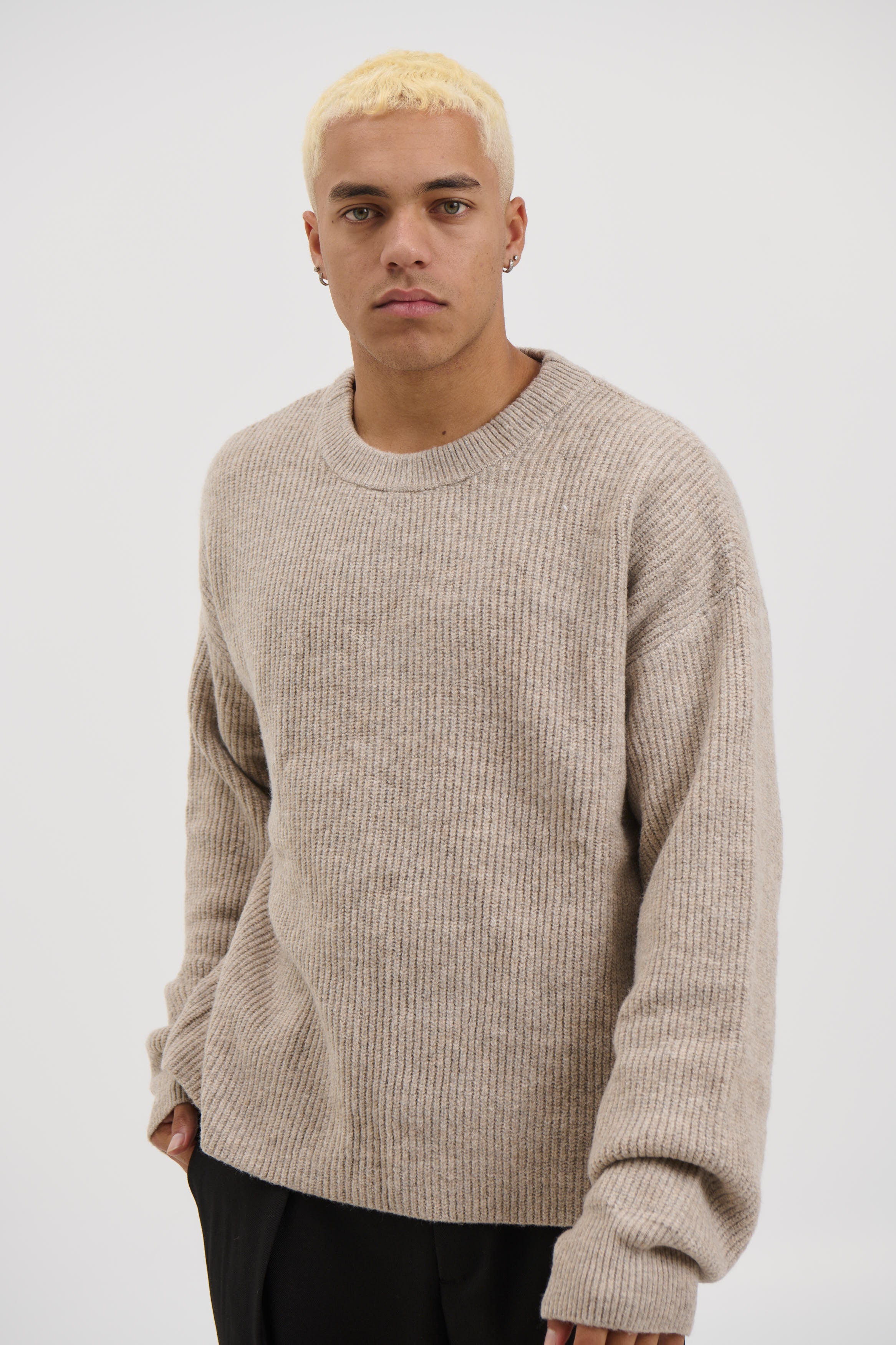 Slouch Knit Light Tan