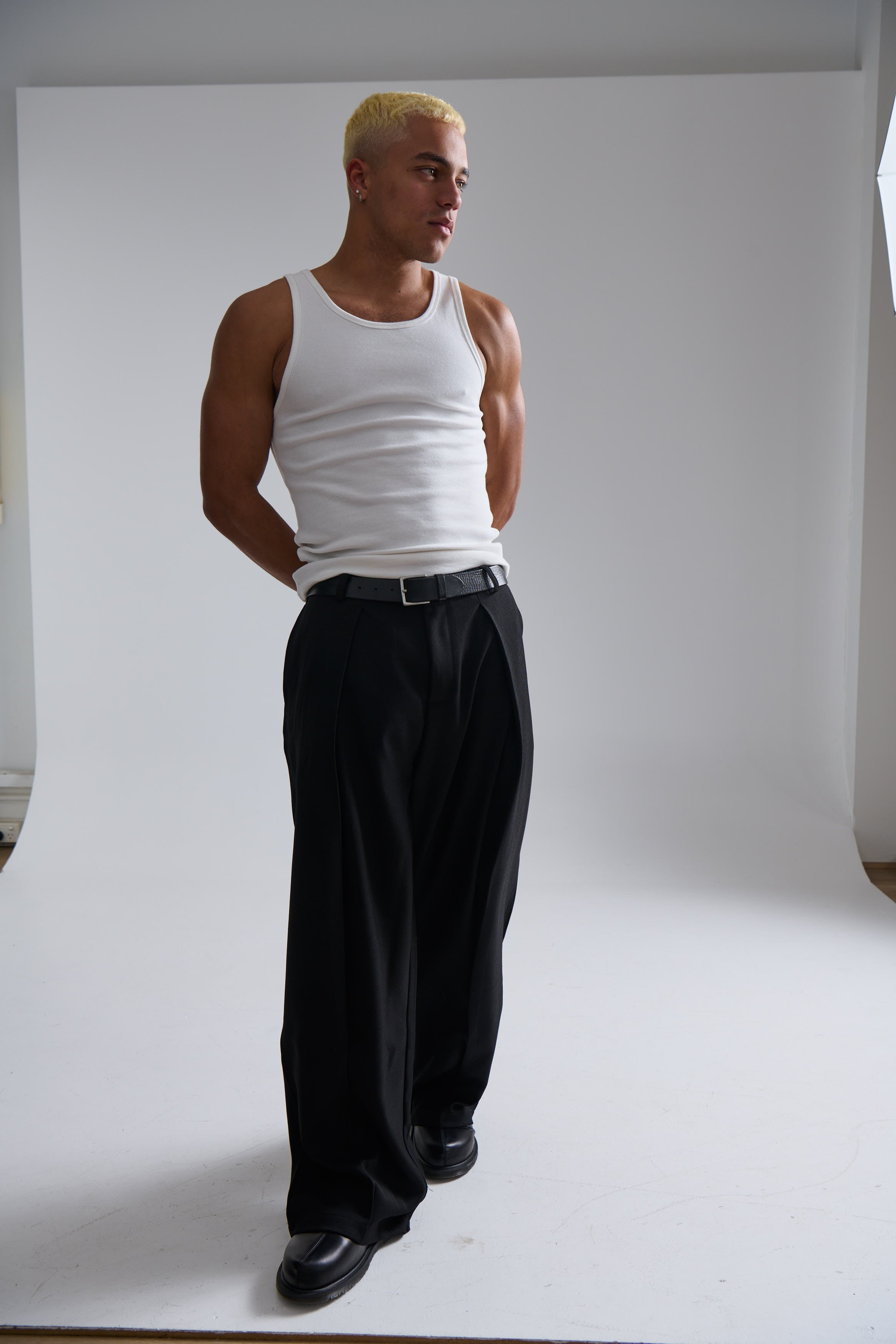 Josh Baggy Pant Black