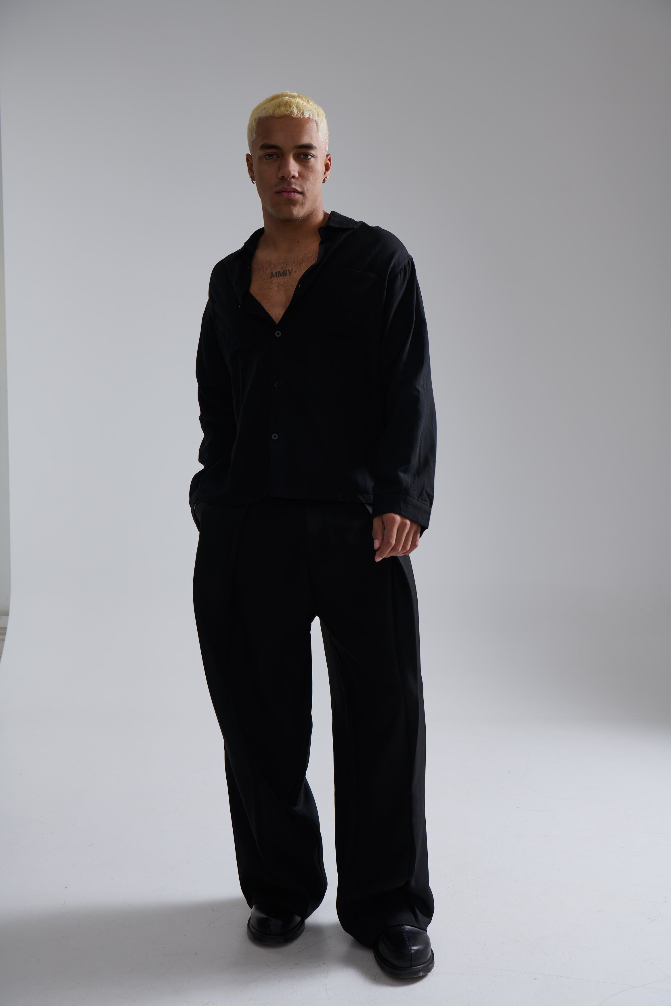 Josh Baggy Pant Black