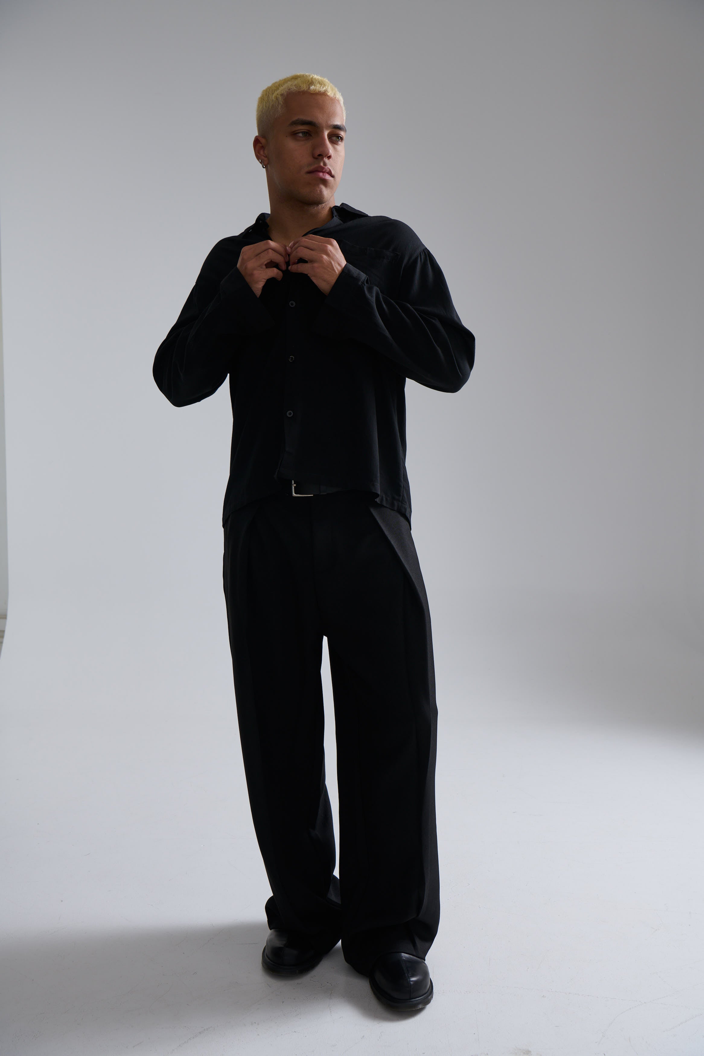 Josh Baggy Pant Black