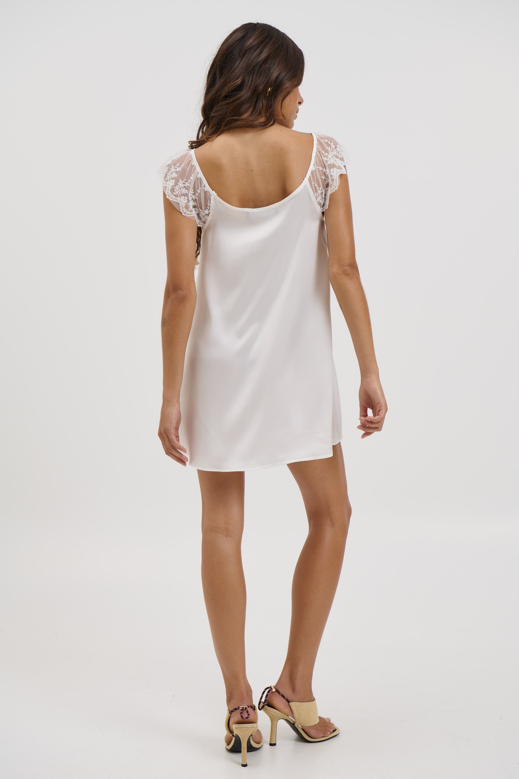 11:11 Mini Dress Pearl