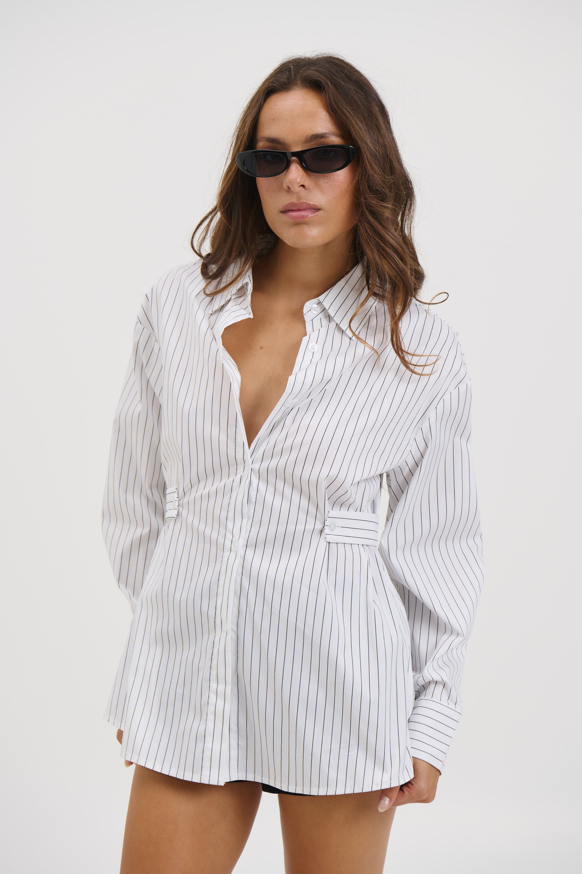 June Oversized Shirt White