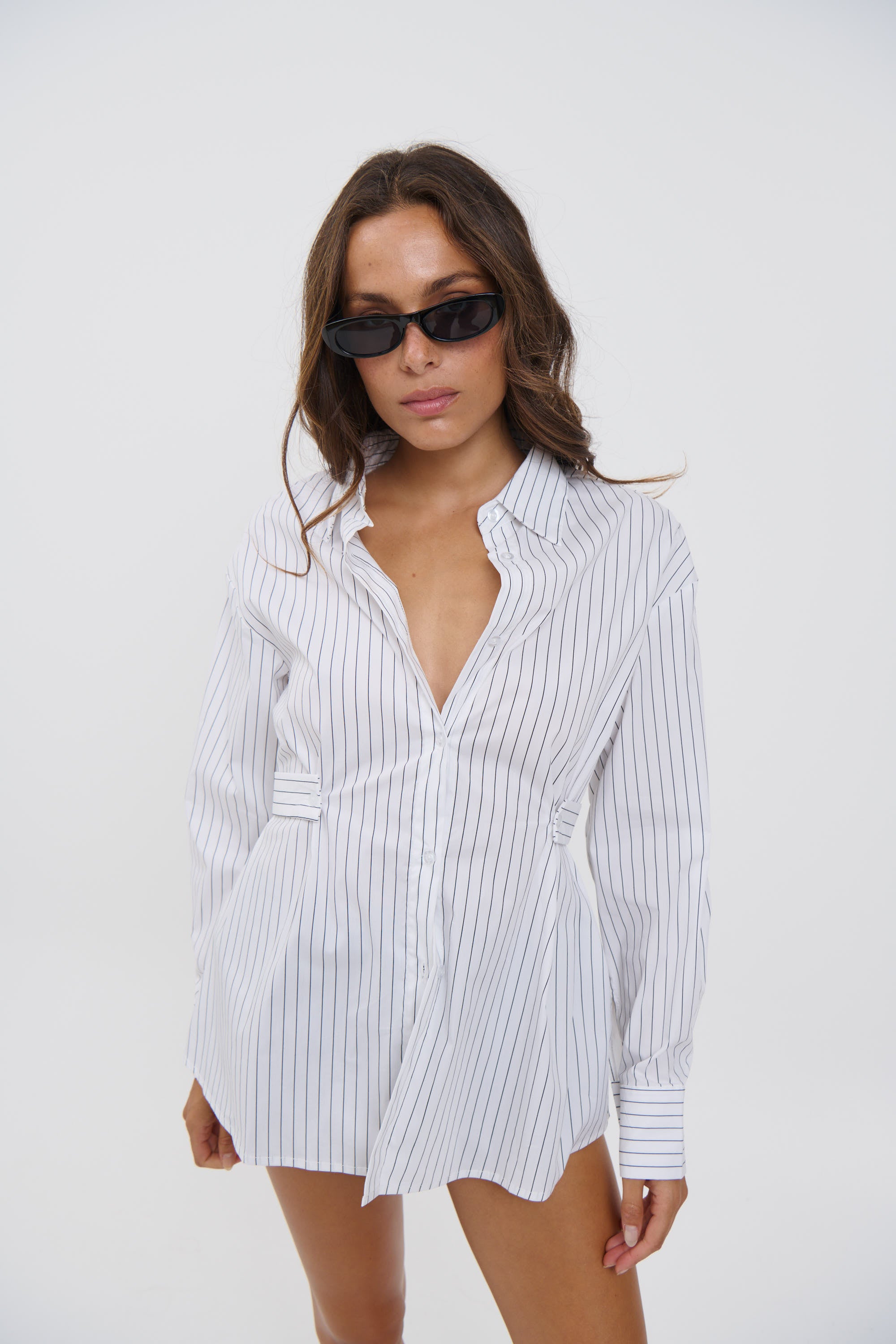 June Oversized Shirt White