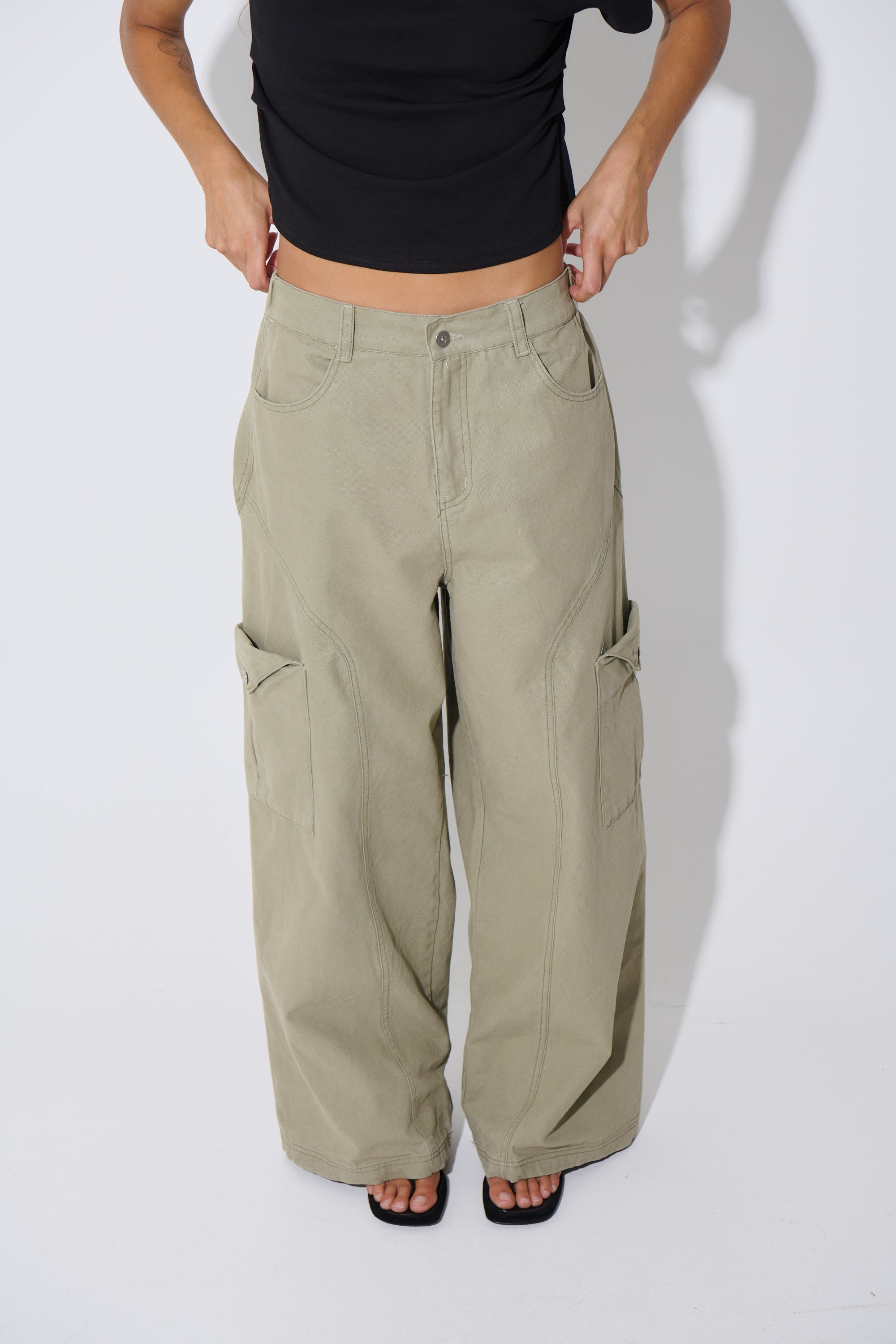 Annie Cargo Pant Khaki