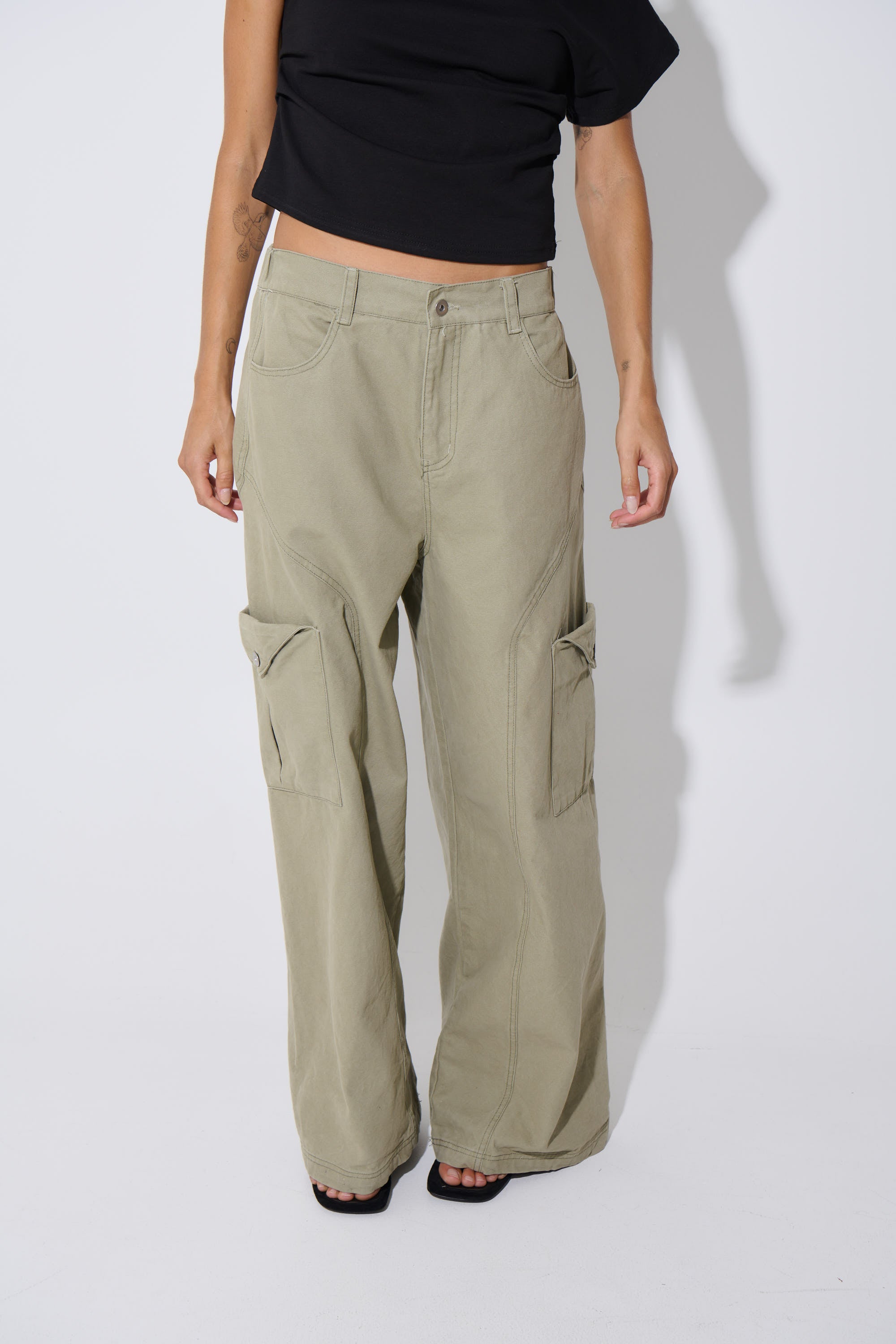 Annie Cargo Pant Khaki
