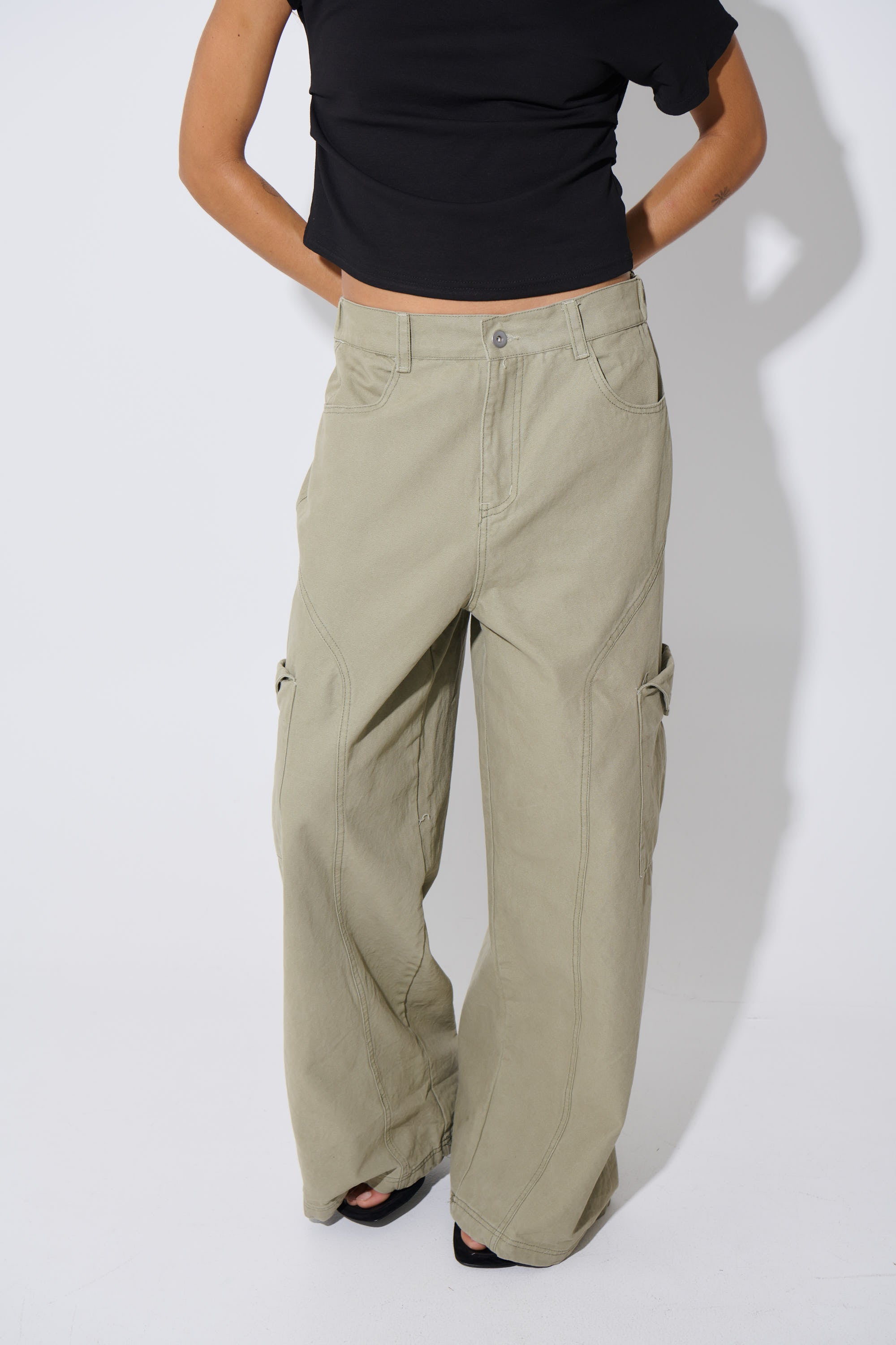 Annie Cargo Pant Khaki