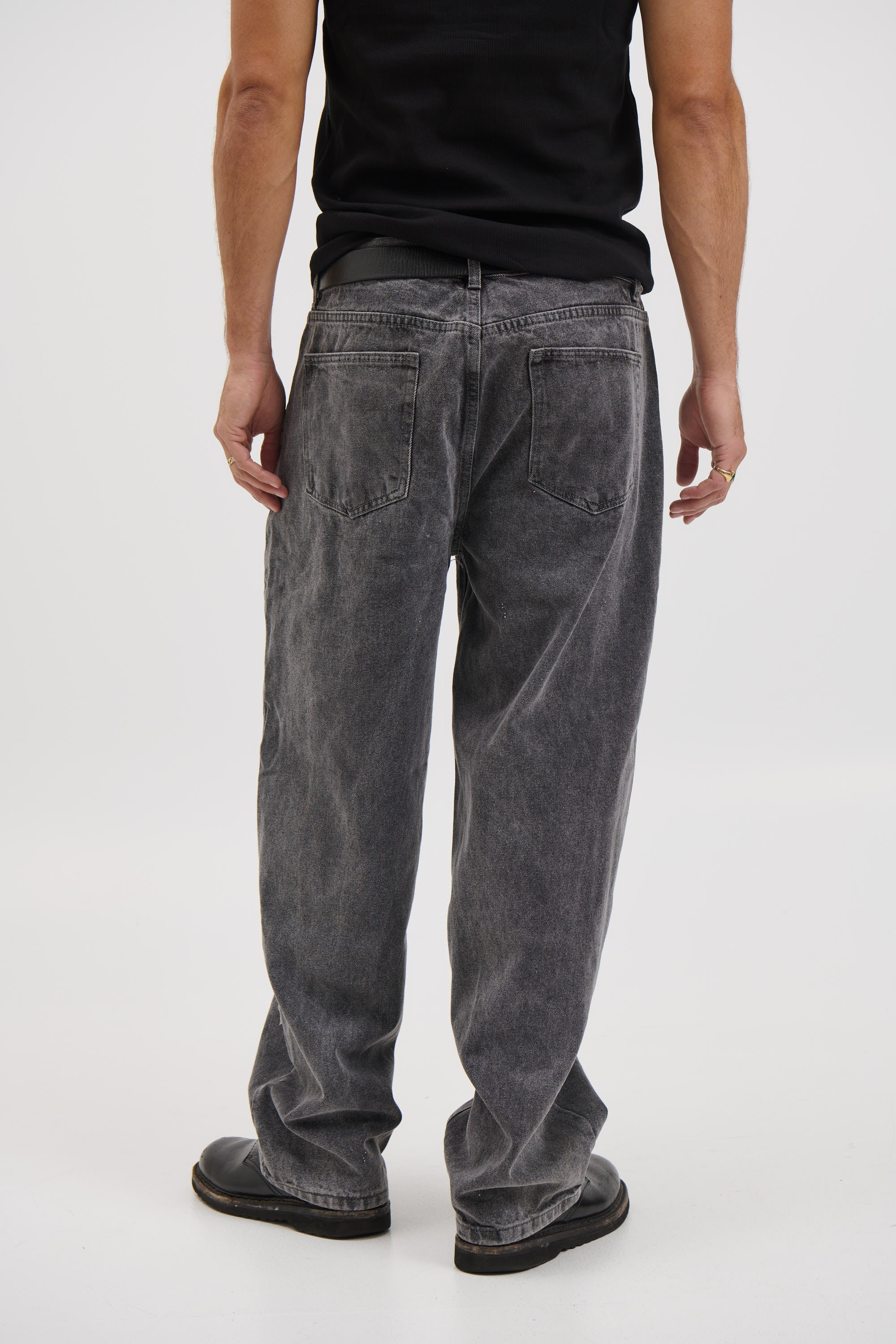Slouch Denim Grey