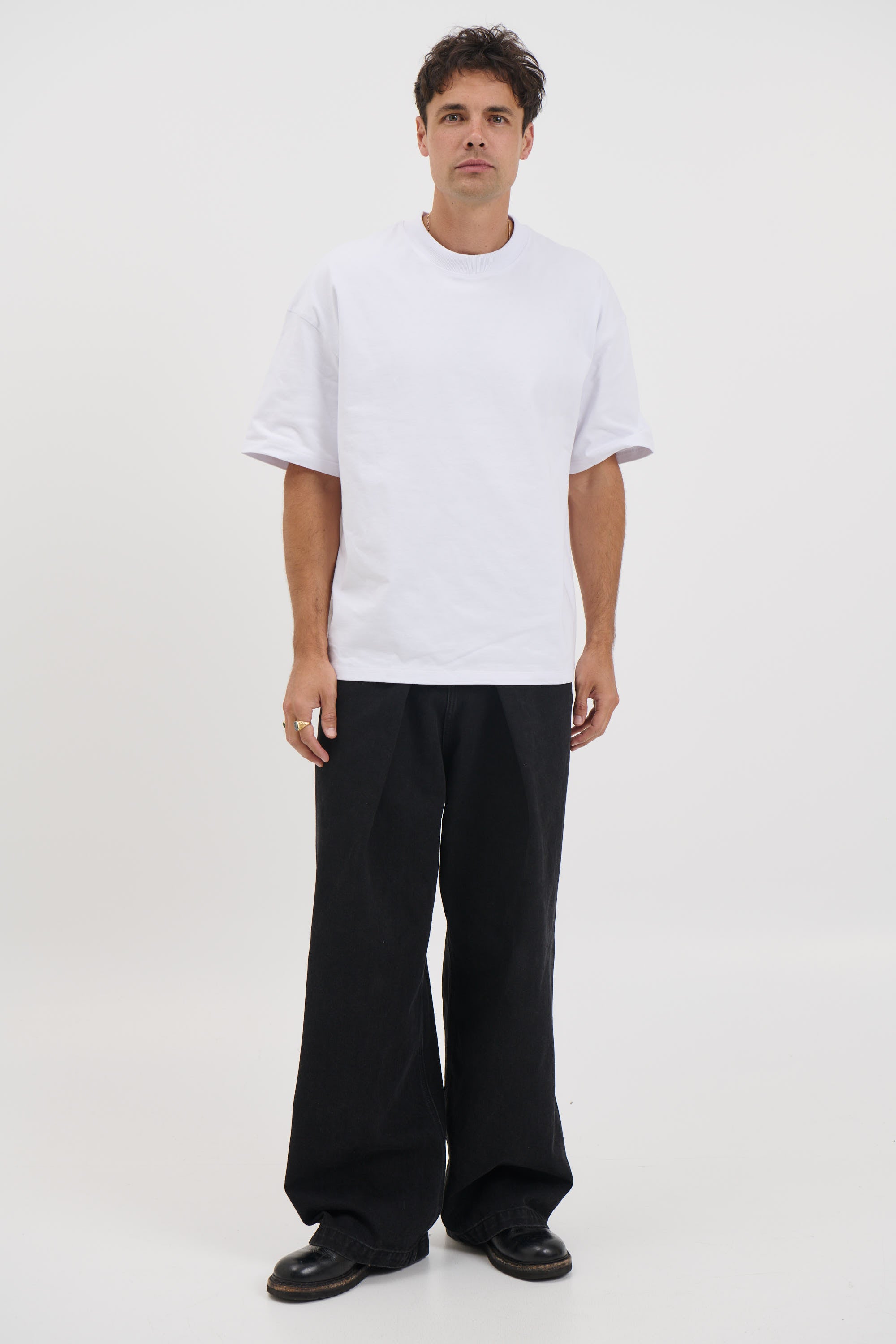 Cotton Box Tee White