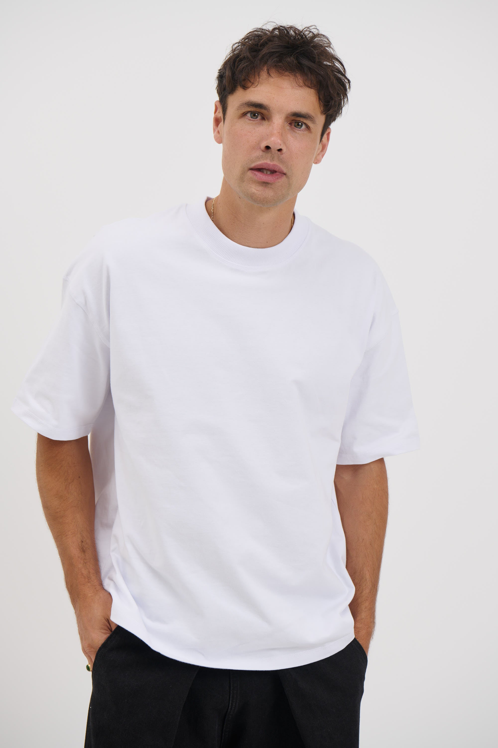 Cotton Box Tee White