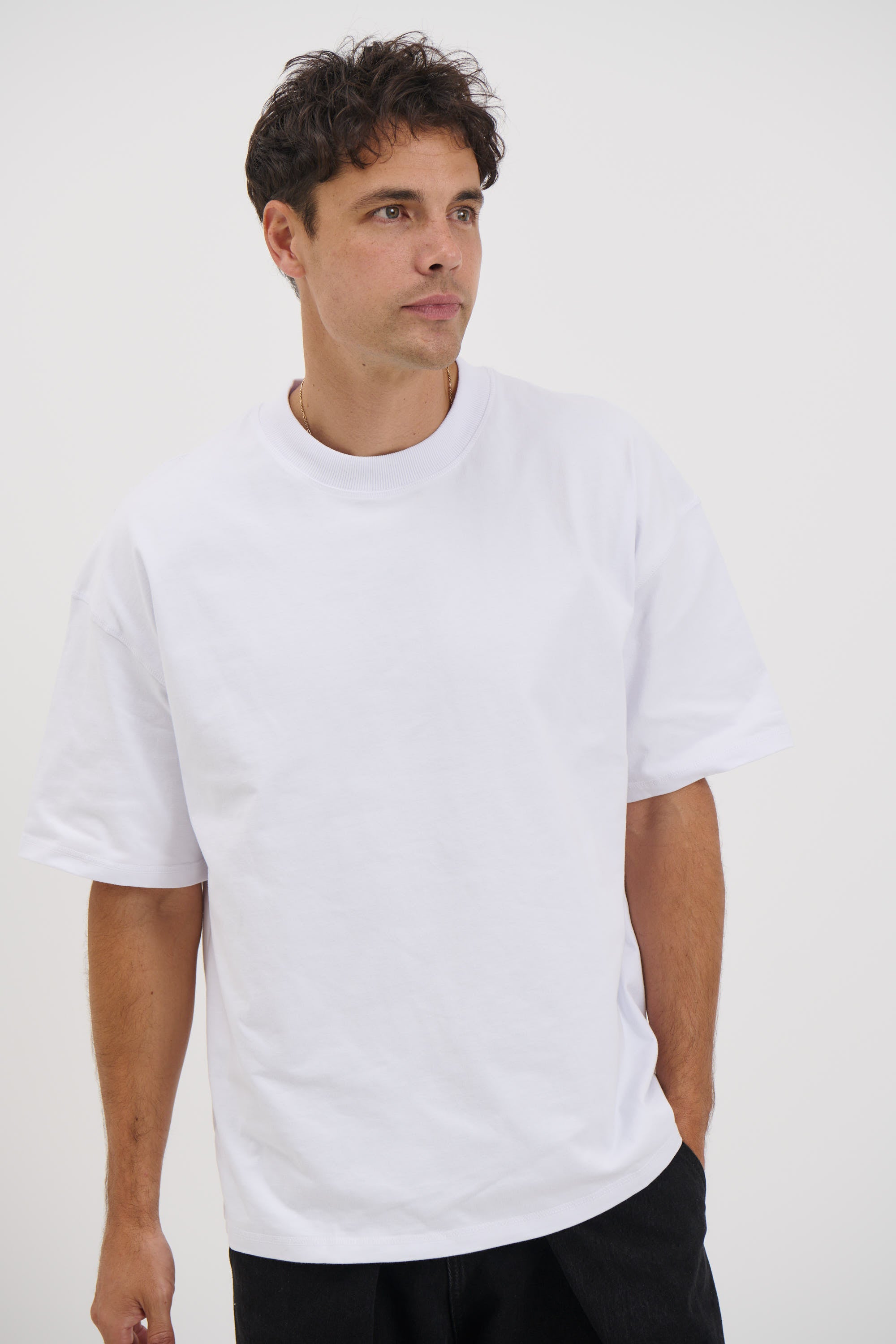 Cotton Box Tee White
