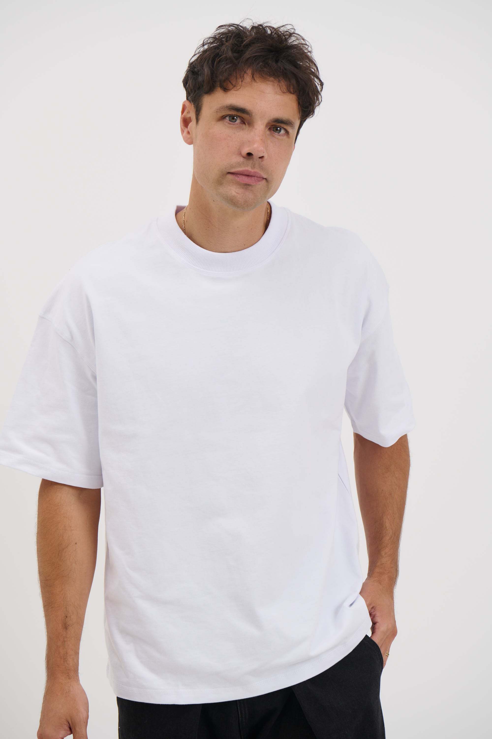 Cotton Box Tee White