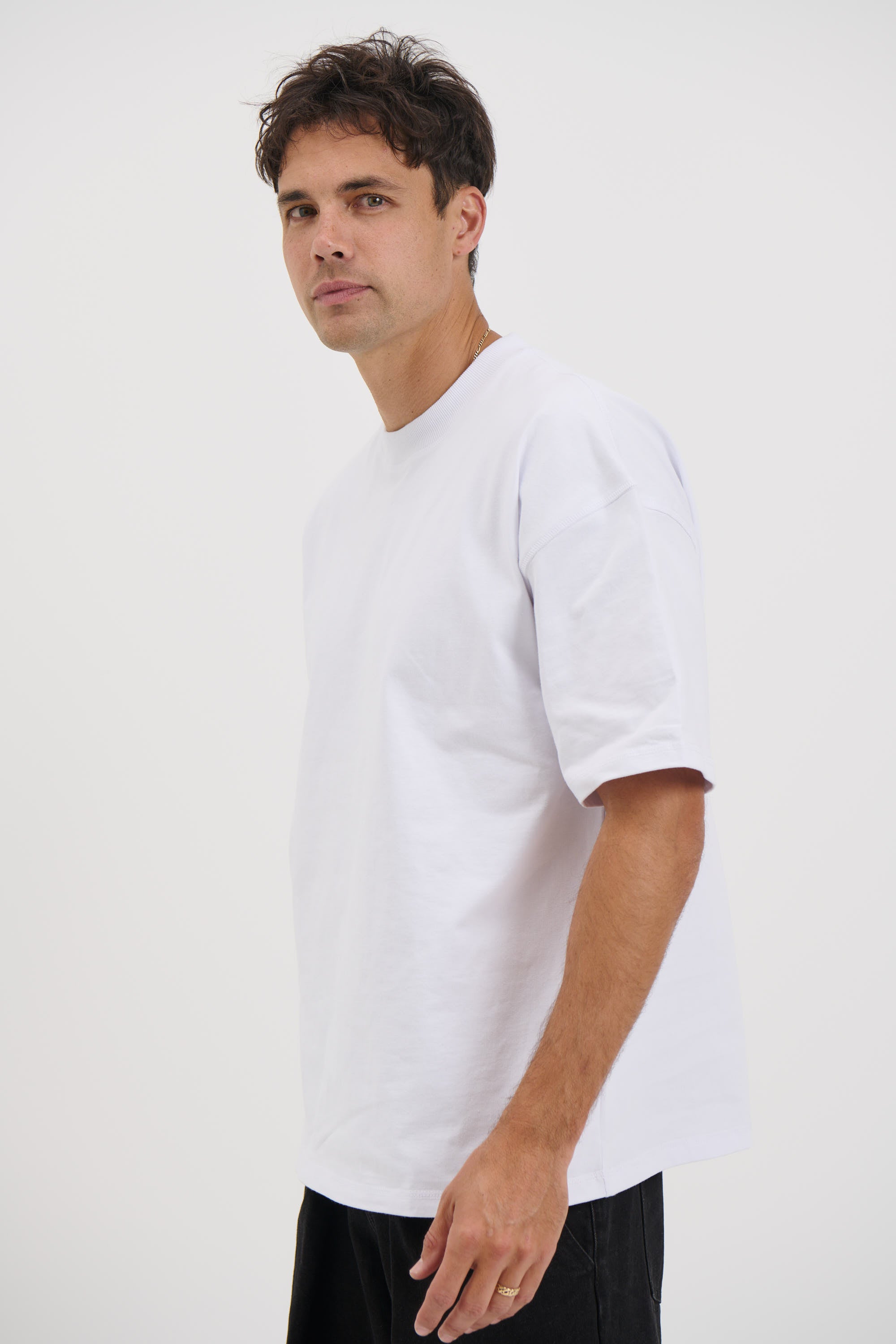 Cotton Box Tee White