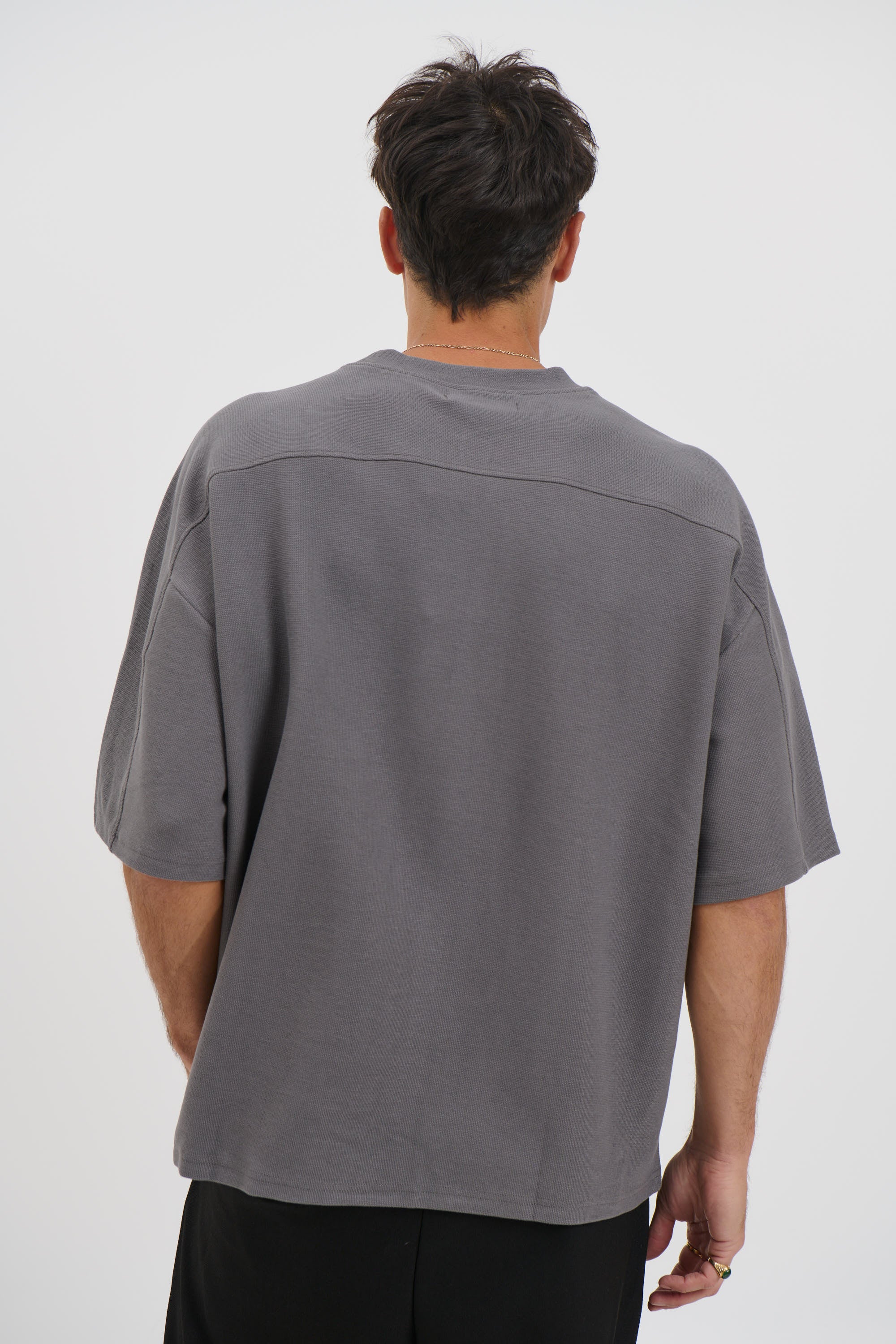 Henry Heavyweight Tee Charcoal