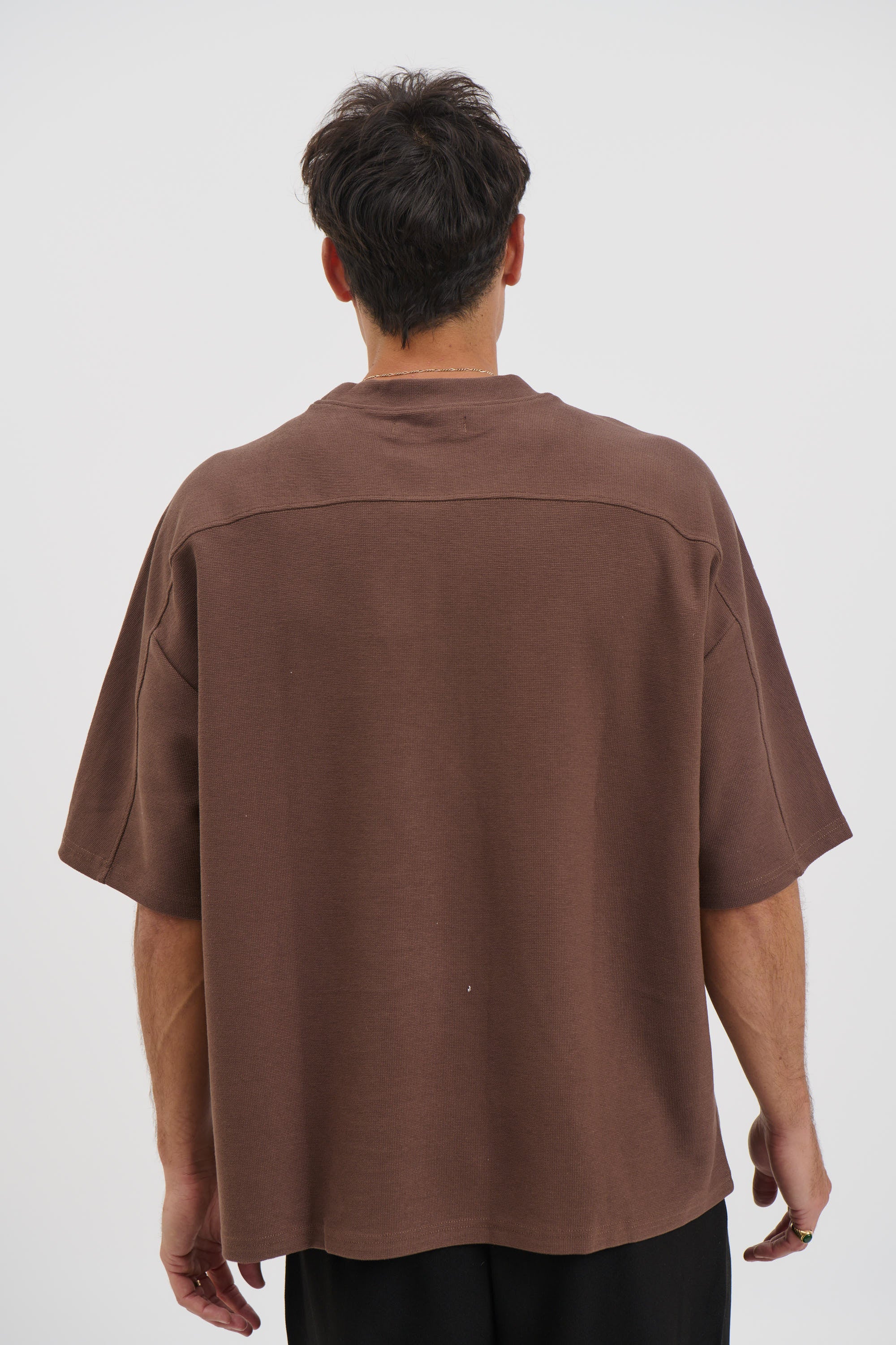 Henry Heavyweight Tee Choc
