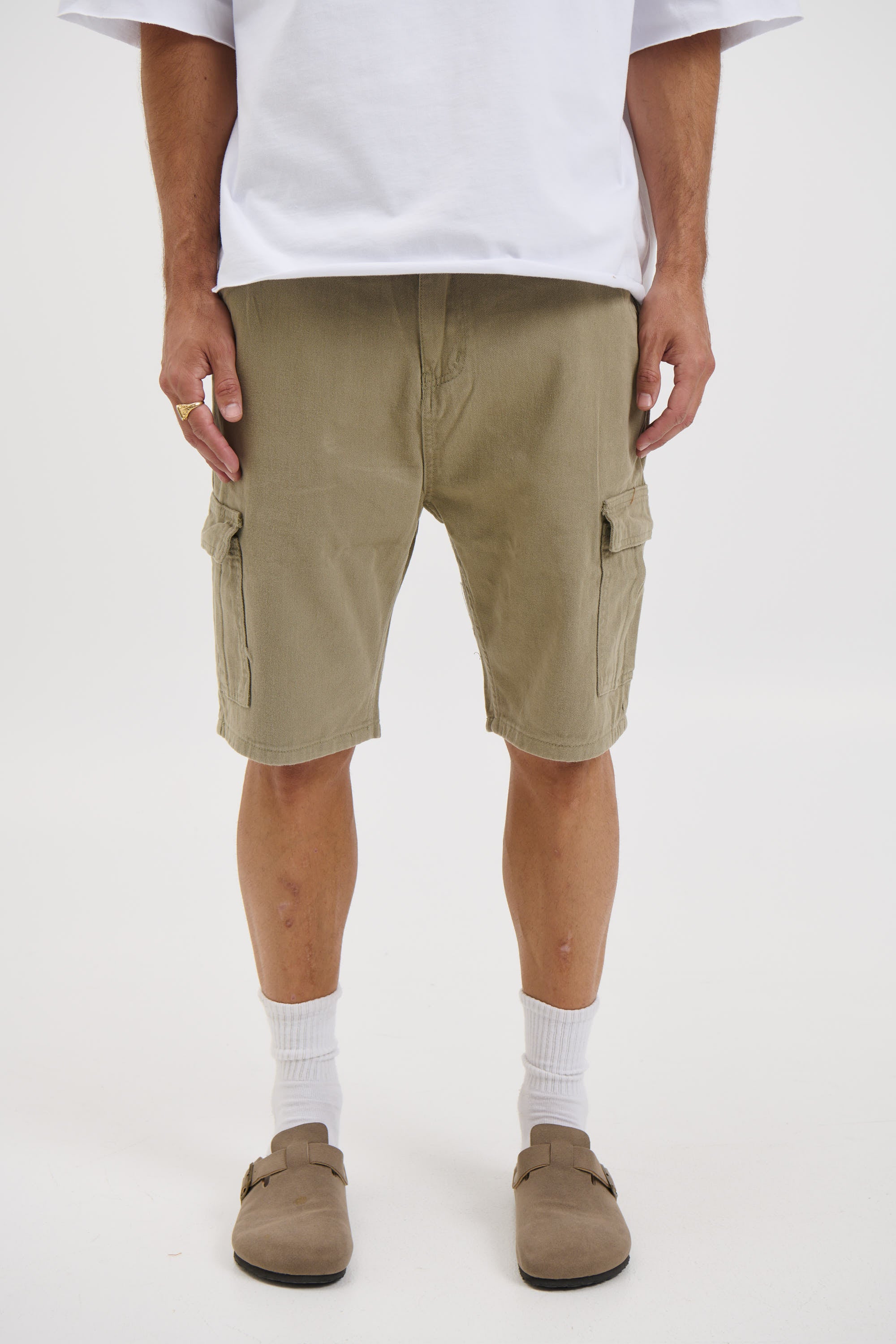 Ryder Baggy Short Khaki