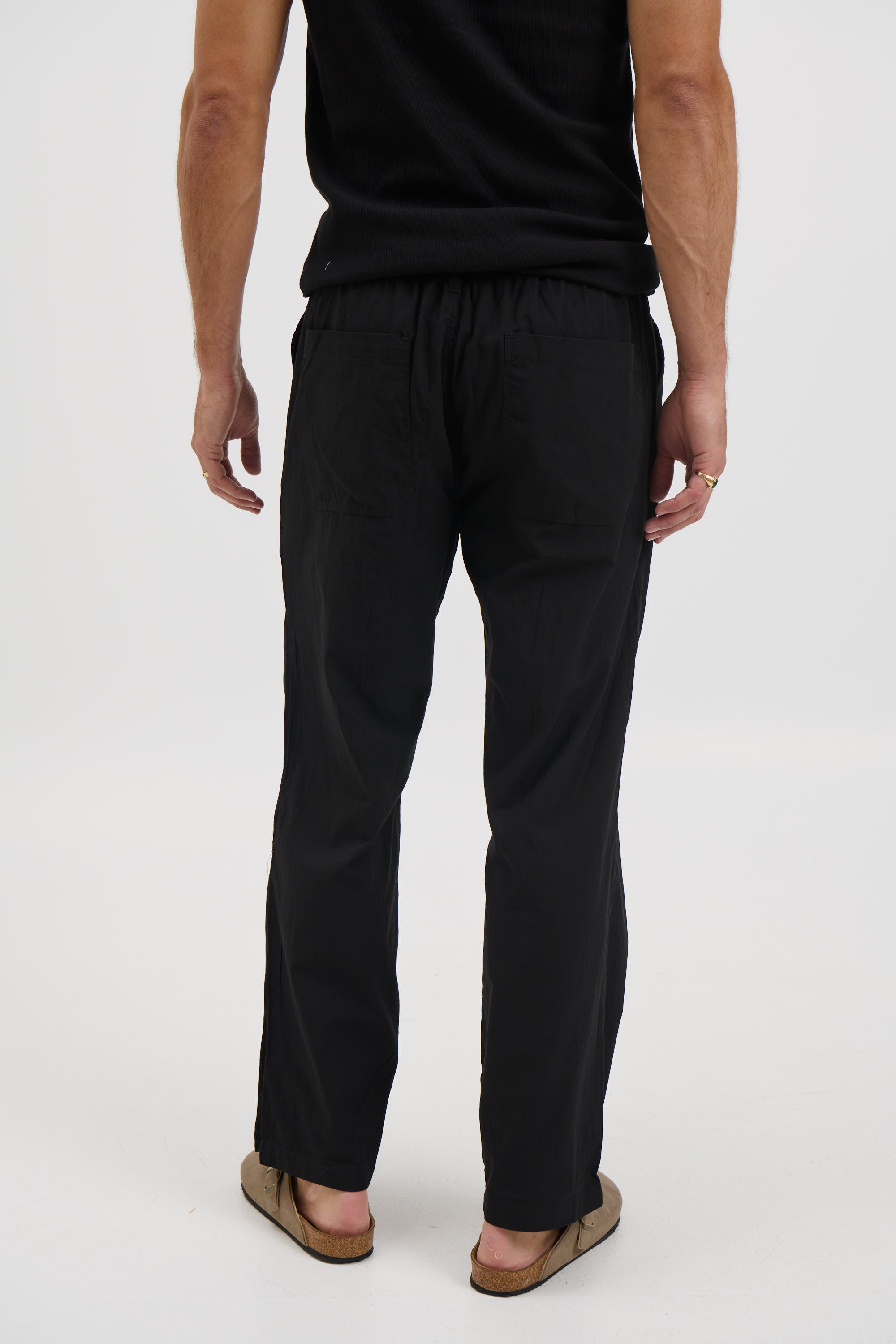 Dion Relaxed Pant Black